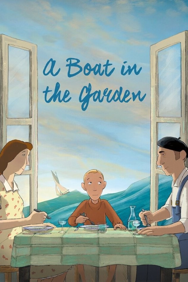 Poster de UN BARCO EN EL JARDÍN en inglés