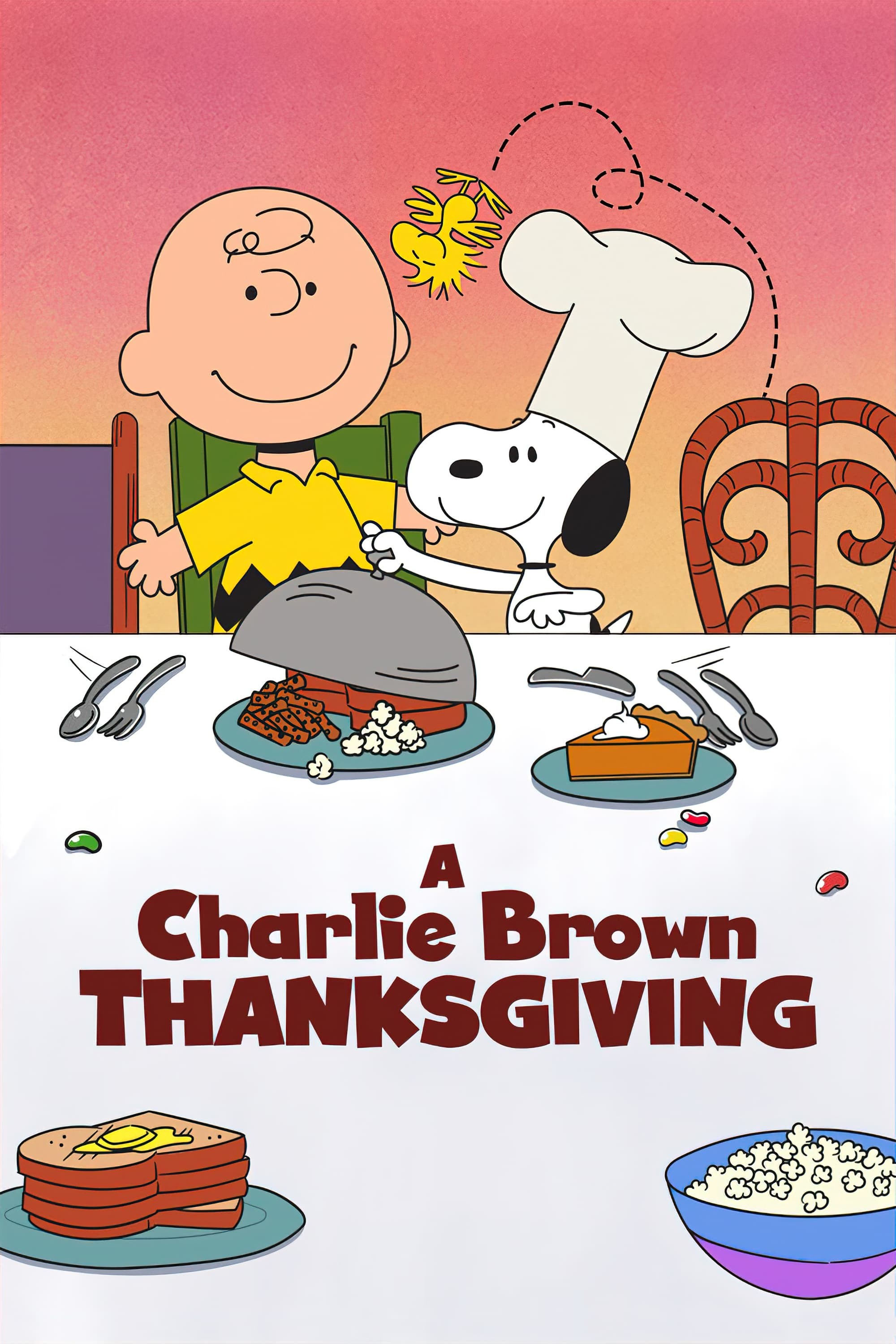 Poster de A CHARLIE BROWN THANKSGIVING en inglés