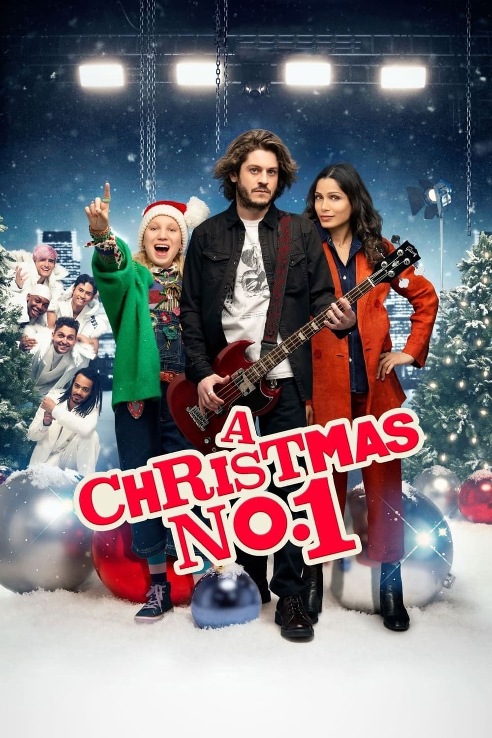 Poster de A CHRISTMAS NUMBER ONE en inglés