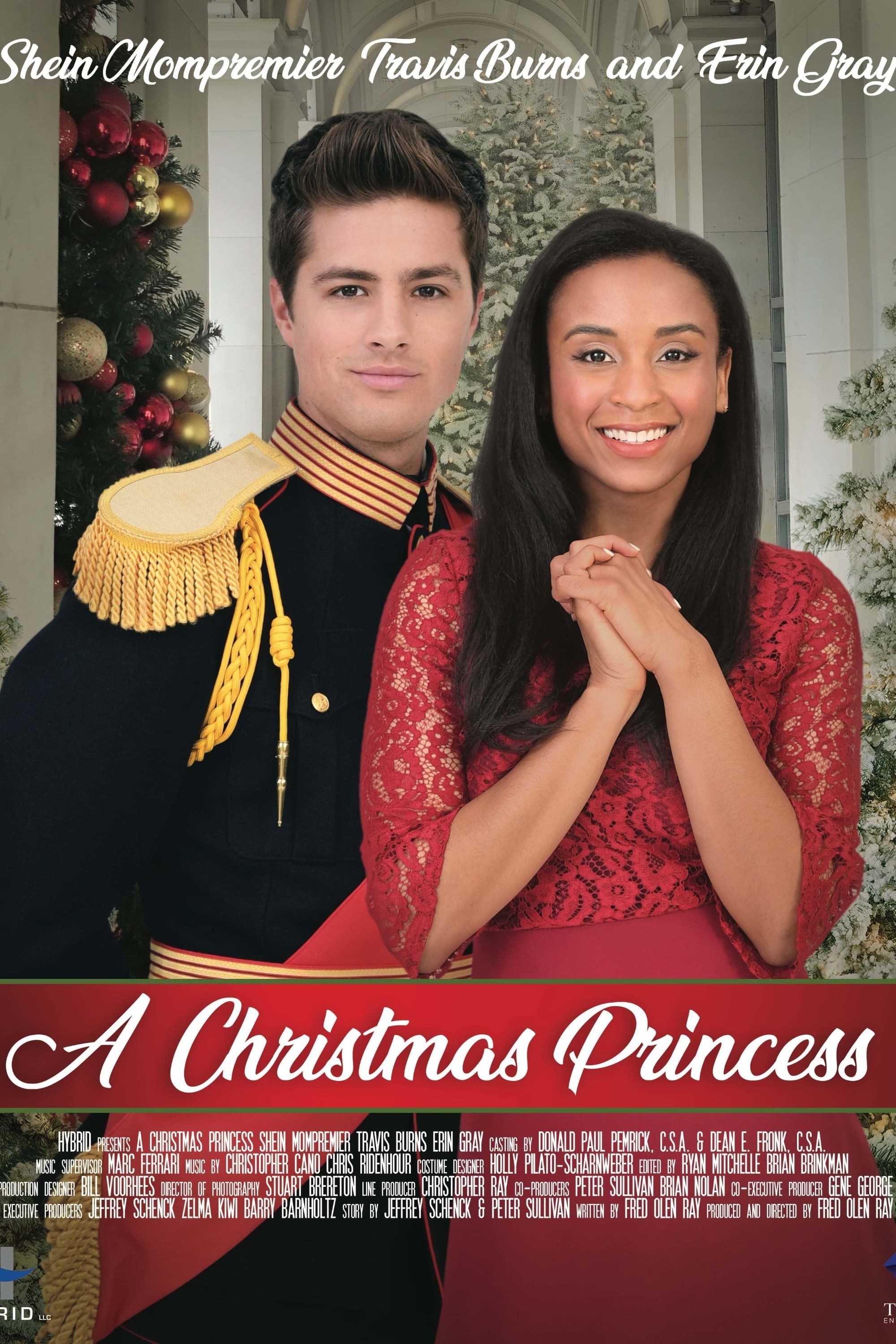 Poster de A CHRISTMAS PRINCESS en inglés