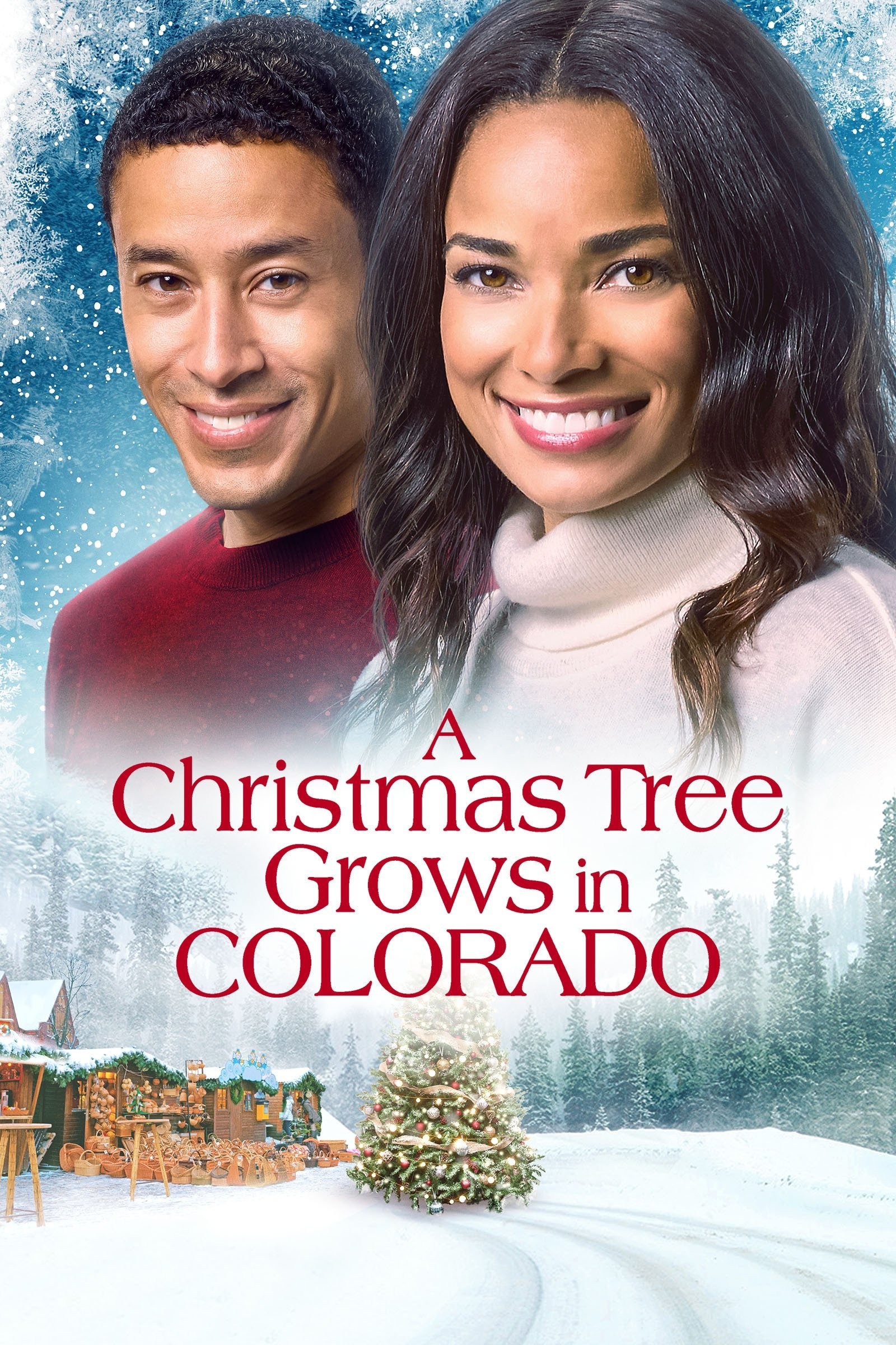 Poster de A CHRISTMAS TREE GROWS IN COLORADO en inglés