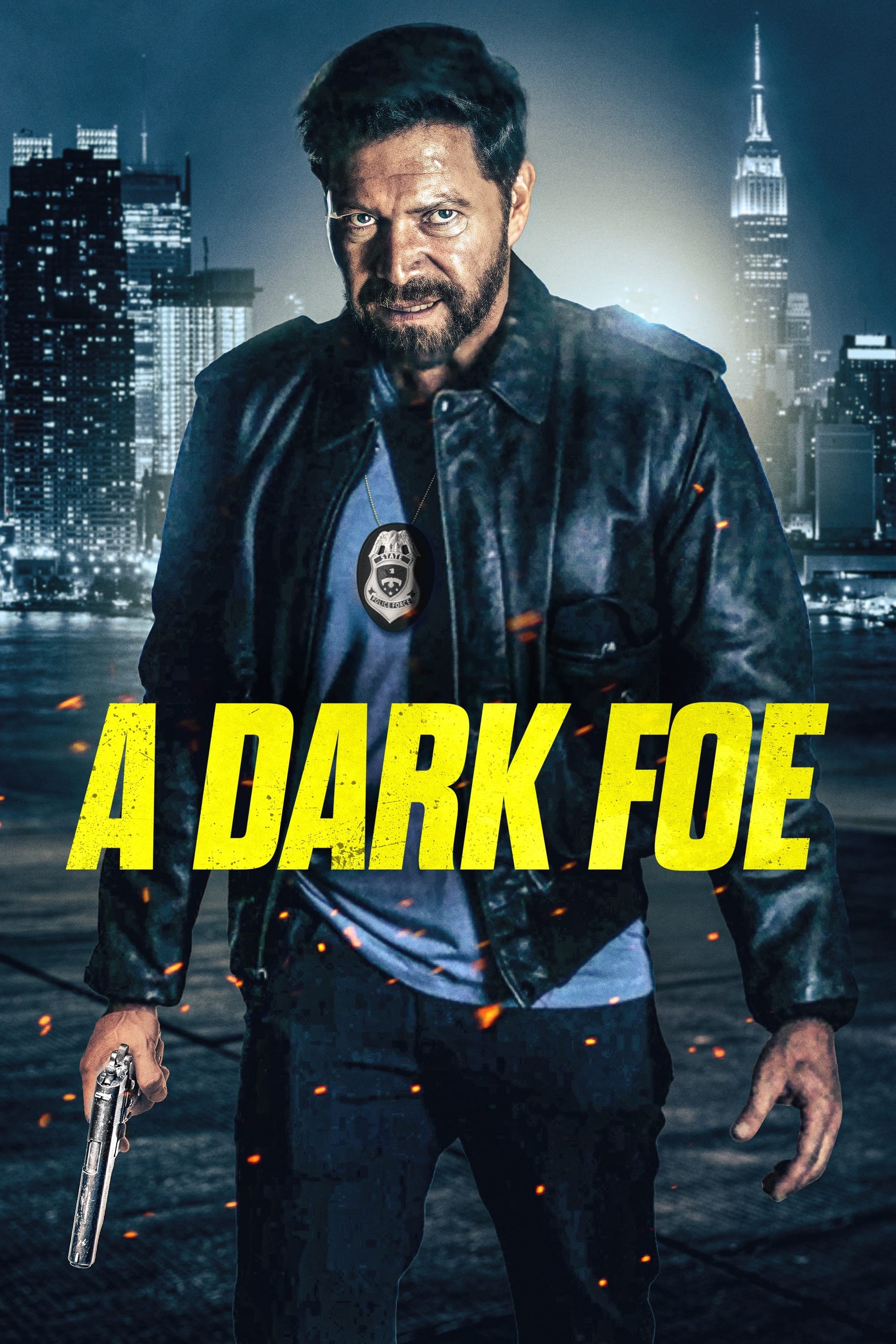 Poster de A DARK FOE en inglés