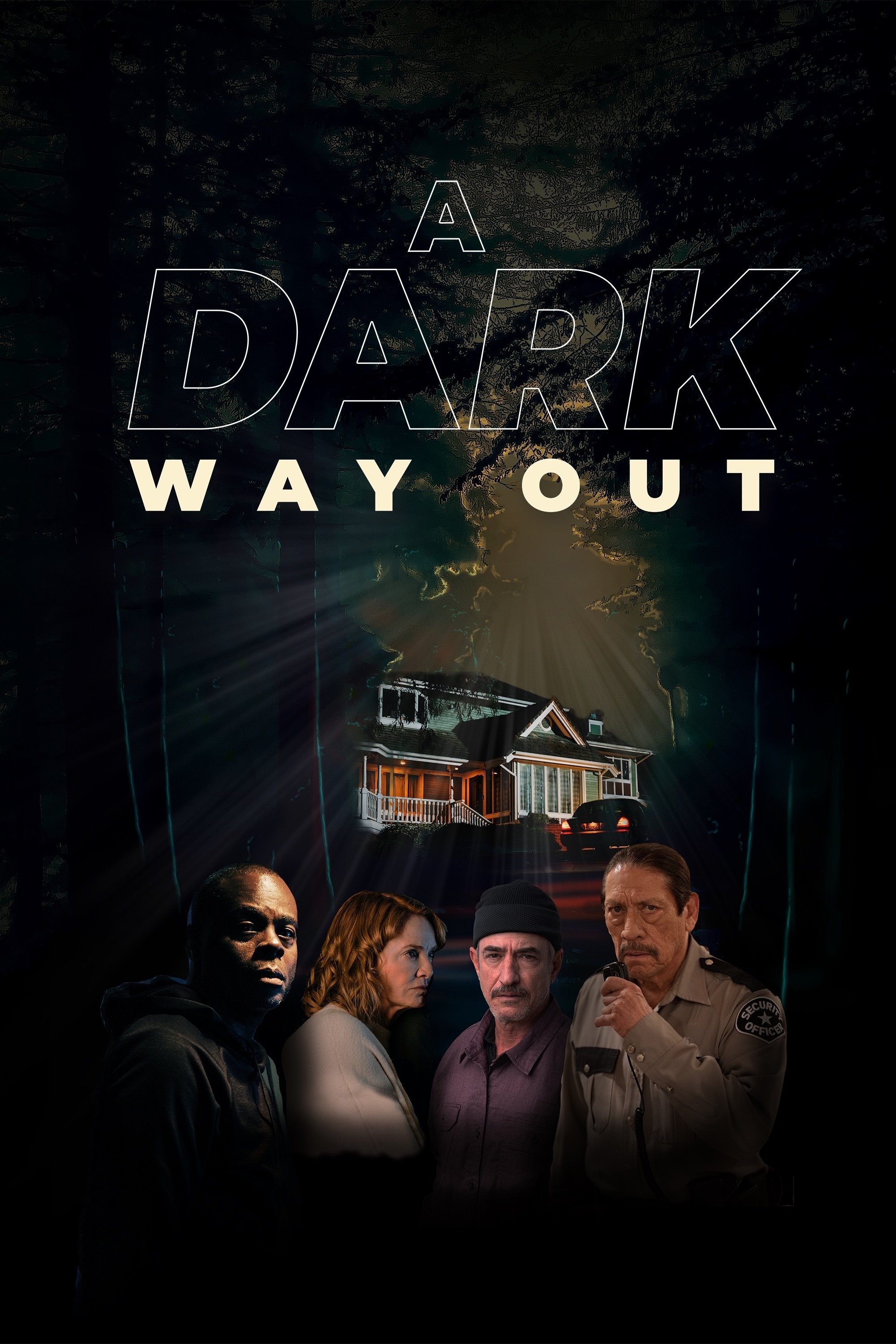 Poster de A DARK WAY OUT en inglés