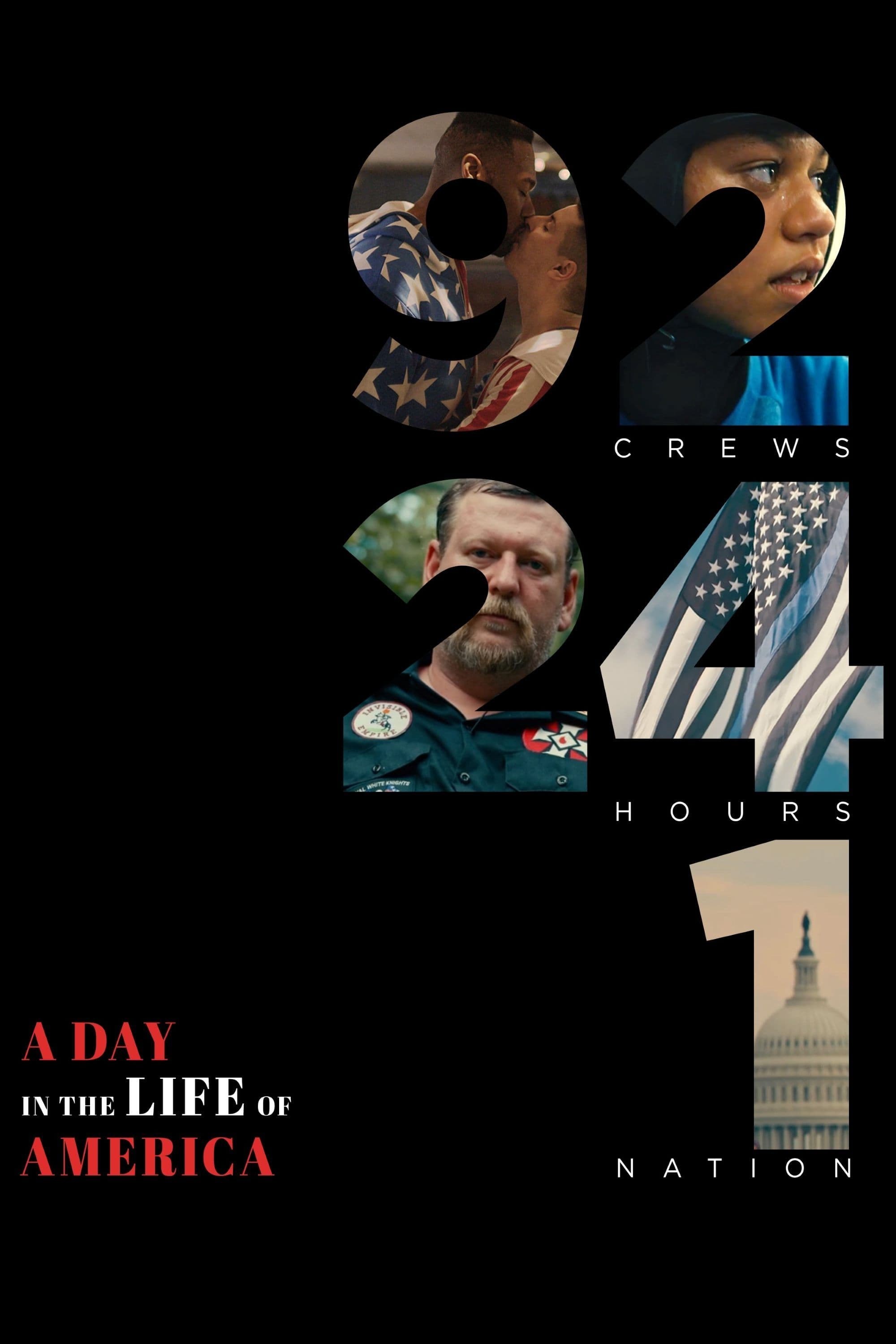 Poster de A DAY IN THE LIFE OF AMERICA en inglés