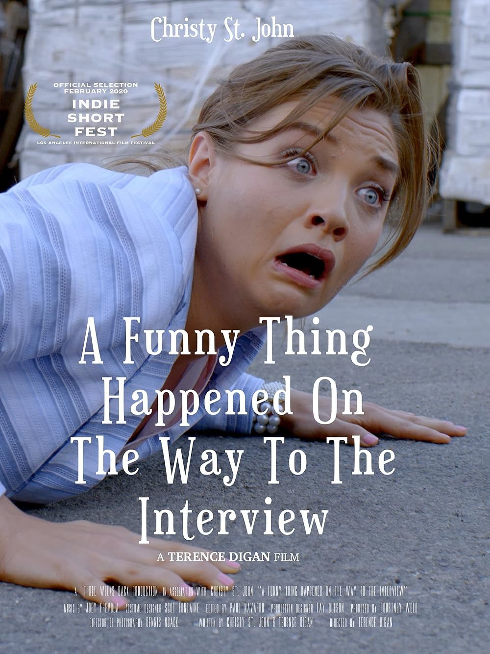 Poster de A FUNNY THING HAPPENED ON THE WAY TO THE INTERVIEW