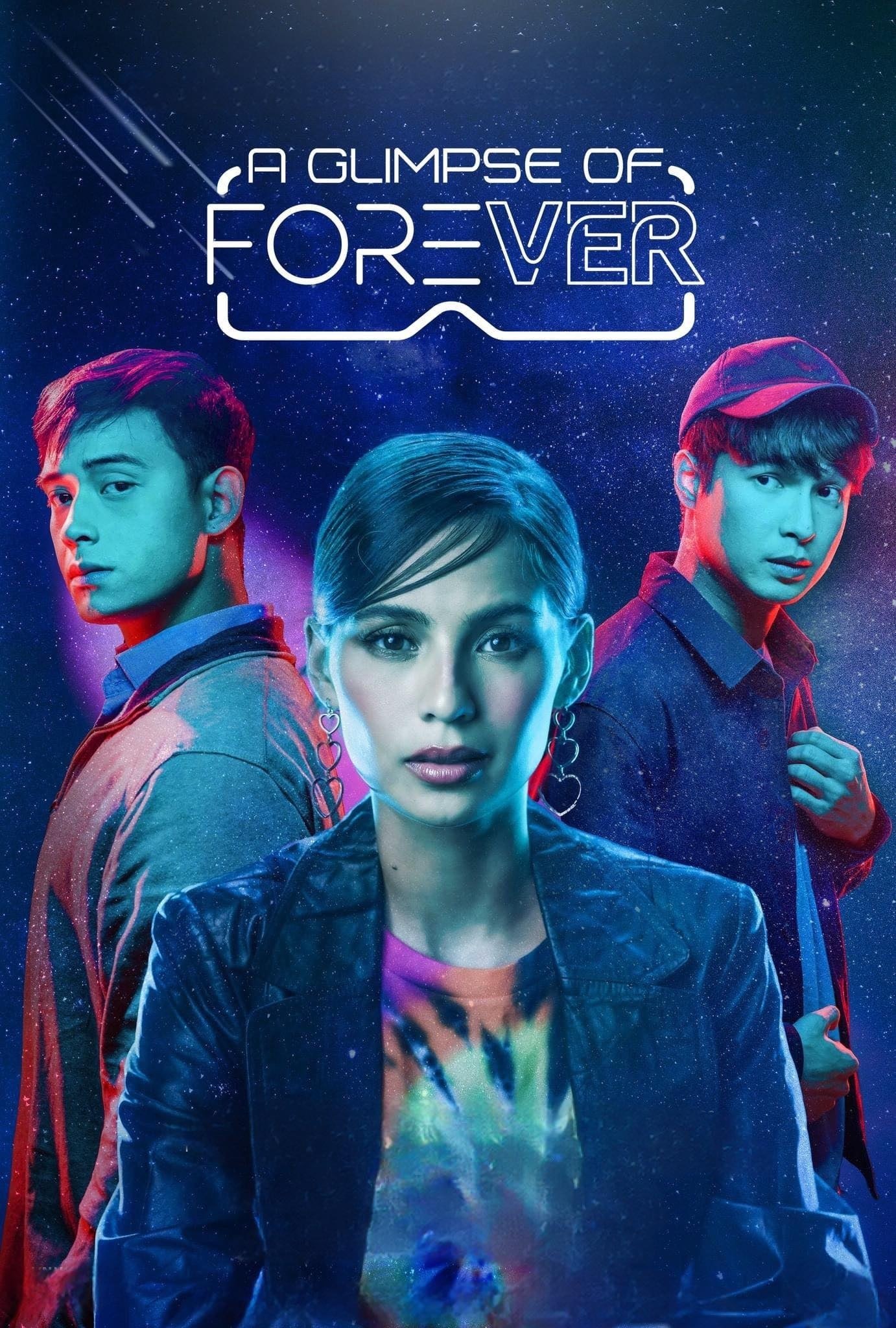 Poster de A GLIMPSE OF FOREVER en inglés