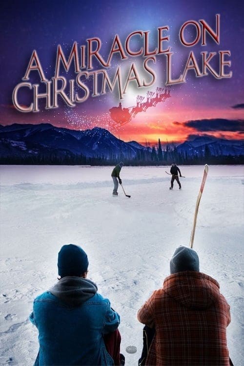 Poster de A MIRACLE ON CHRISTMAS LAKE en inglés