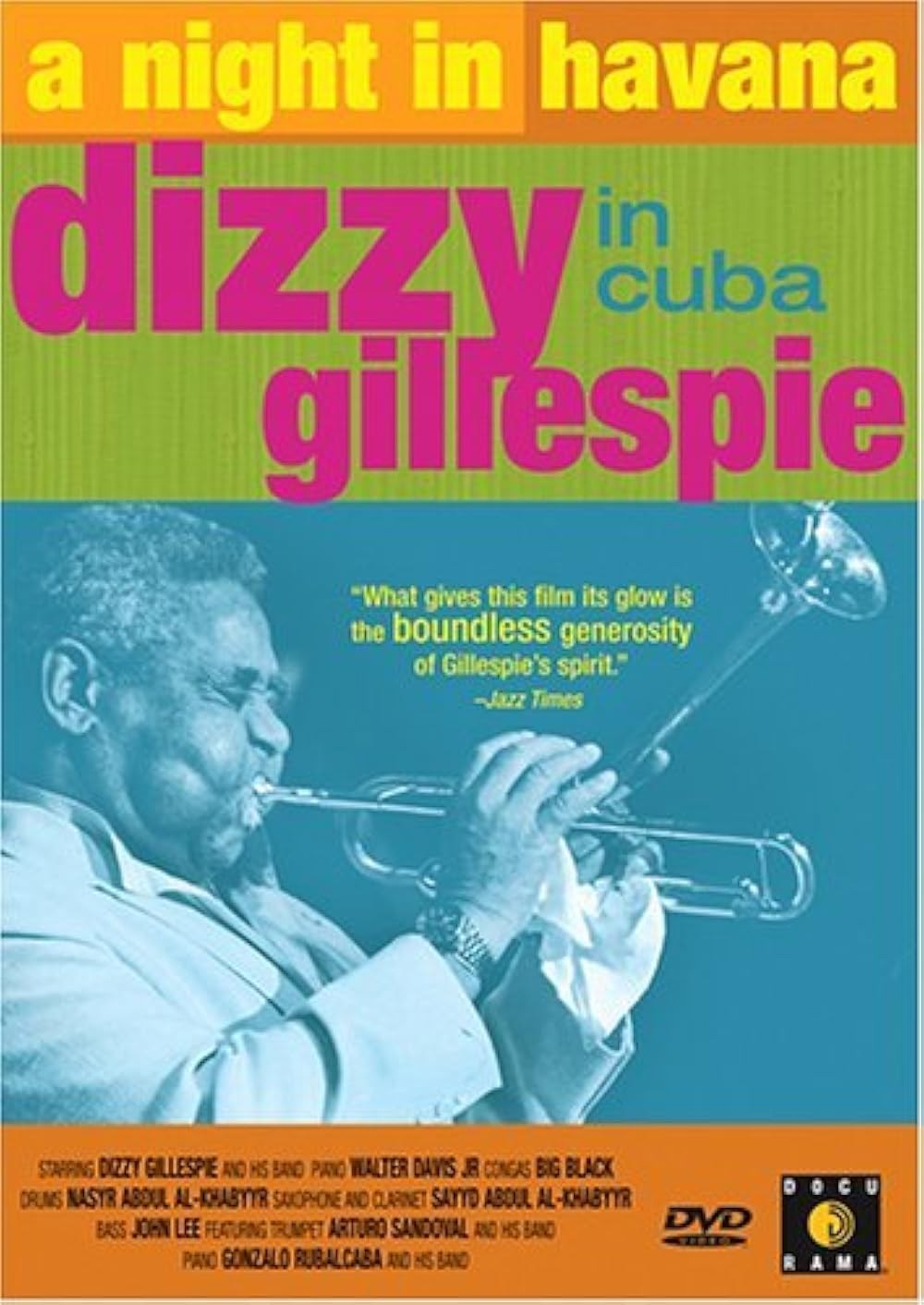 Poster de A NIGHT IN HAVANA: DIZZY GILLESPIE IN CUBA
