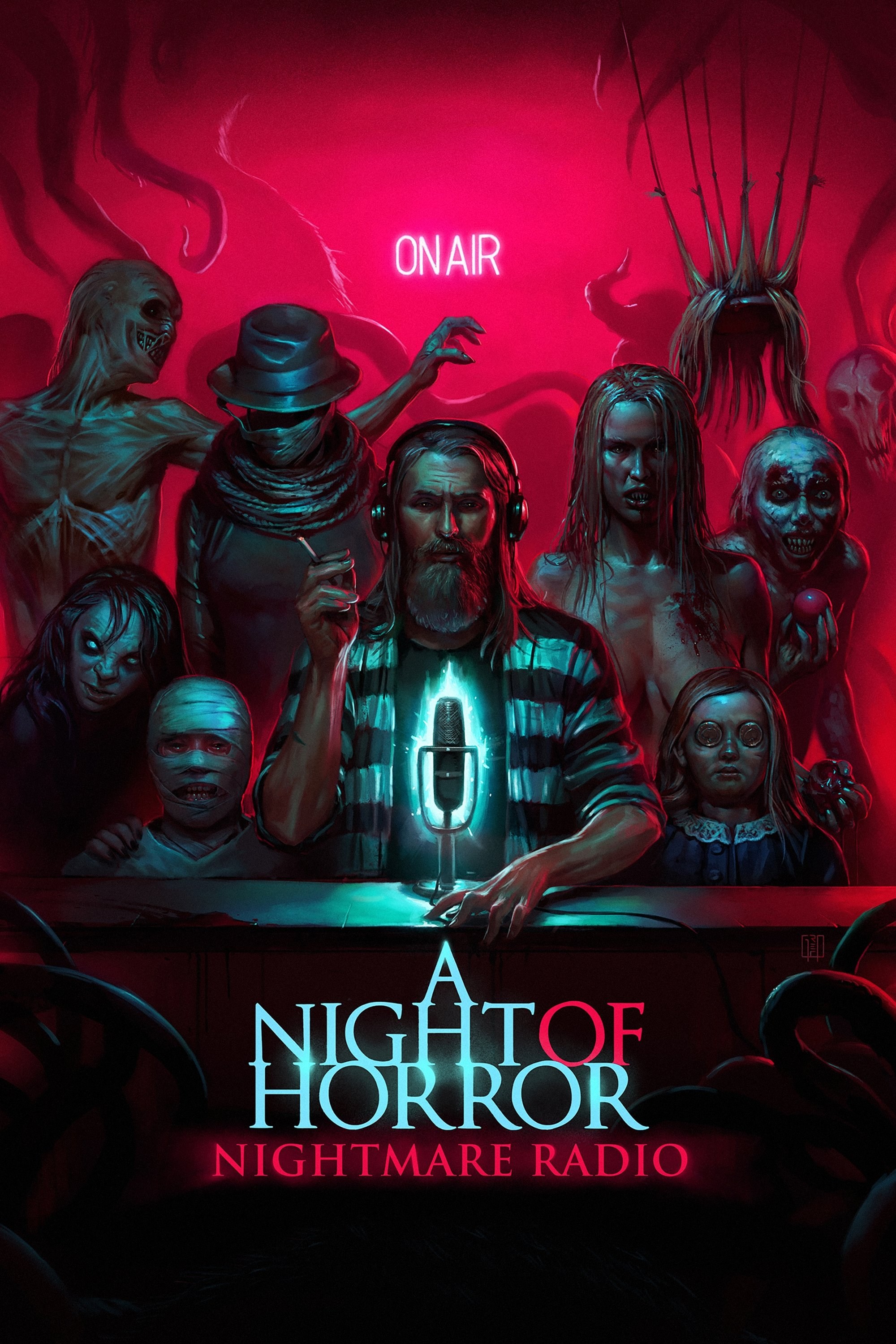Poster de A NIGHT OF HORROR: NIGHTMARE RADIO en inglés