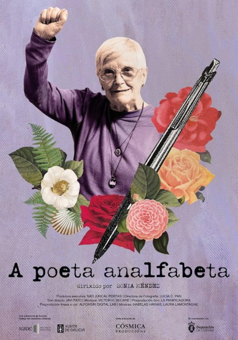 Poster de A POETA ANALFABETA