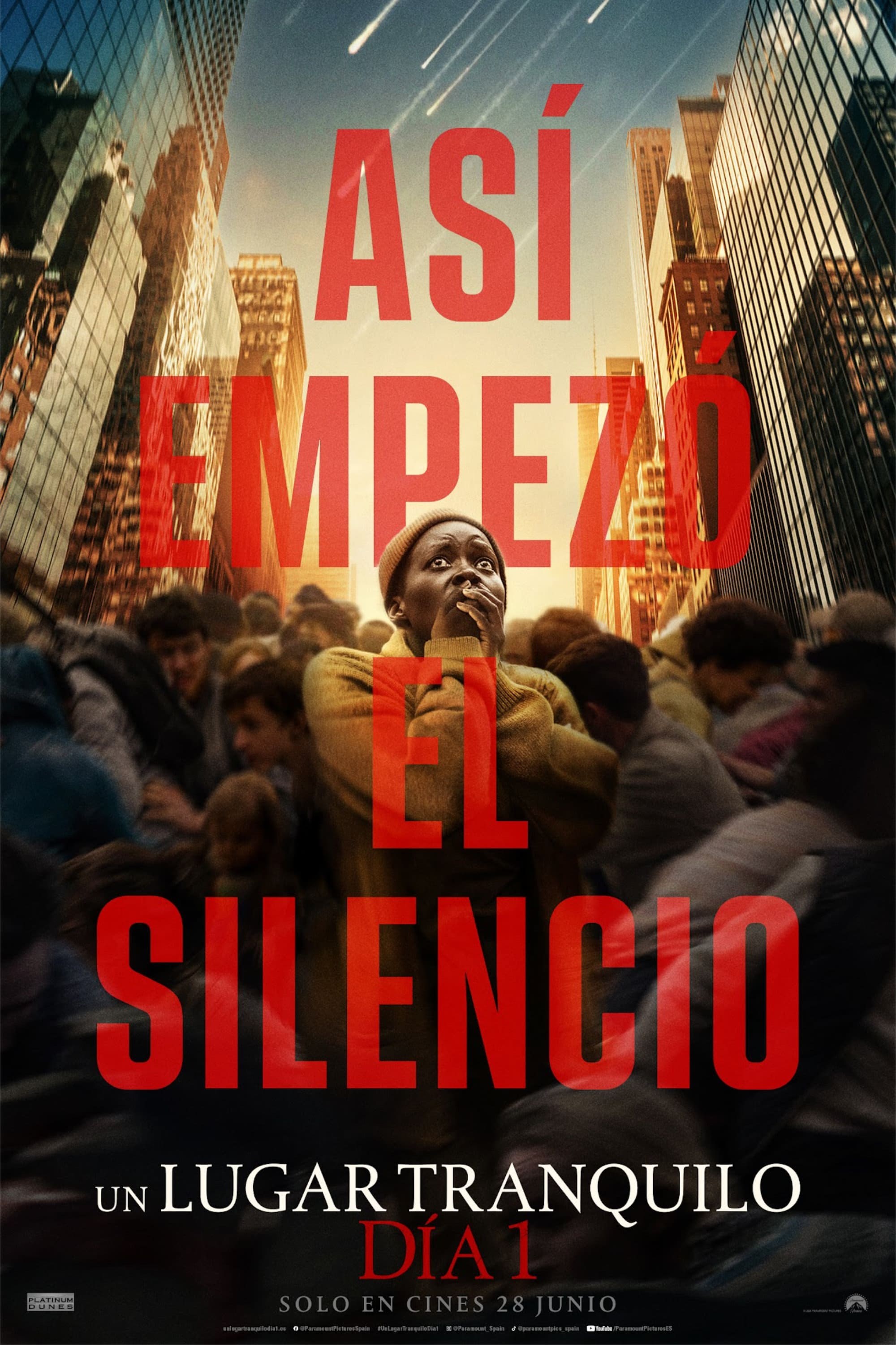 Poster de UN LUGAR TRANQUILO: DÍA UNO en español