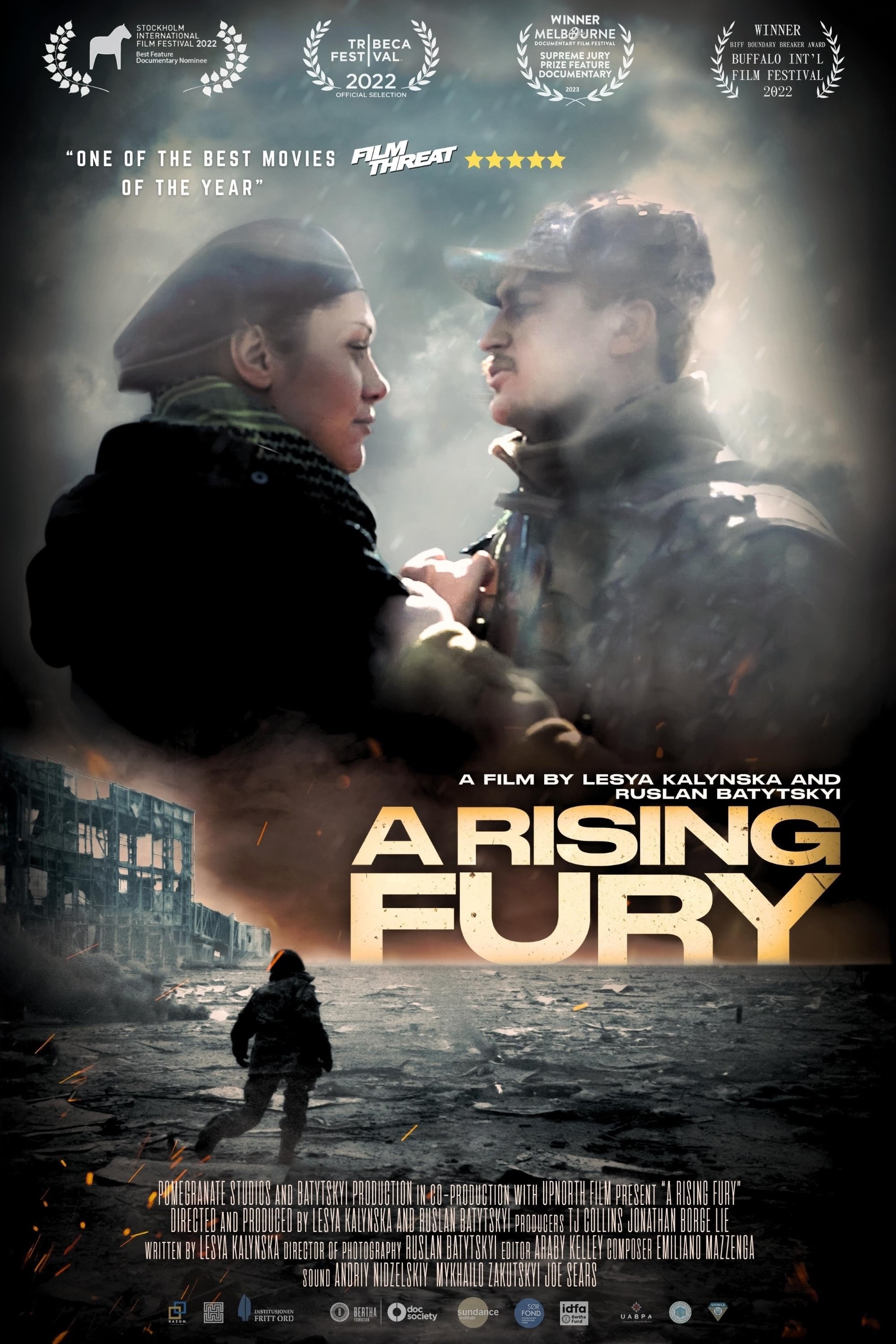 Poster de A RISING FURY en inglés