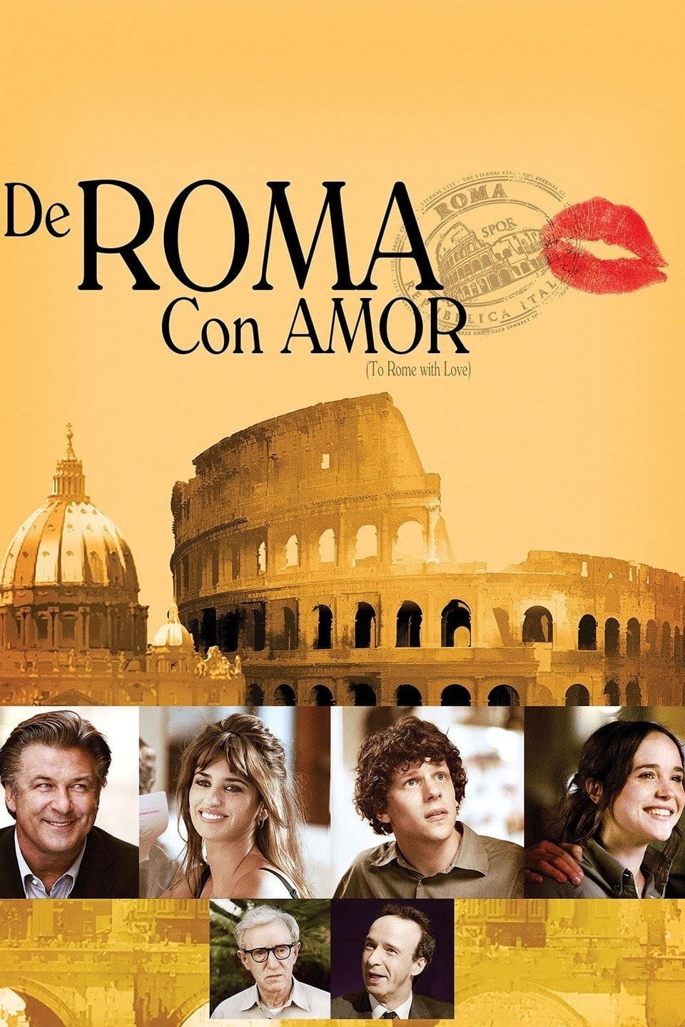 Poster de A ROMA CON AMOR en español