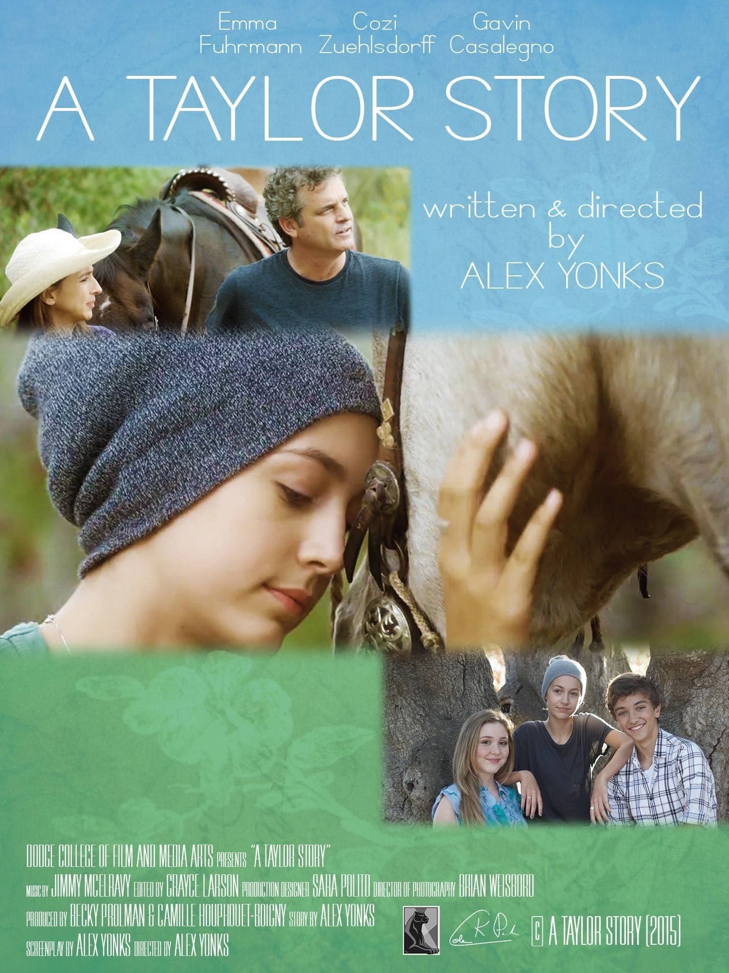 Poster de A TAYLOR STORY en inglés