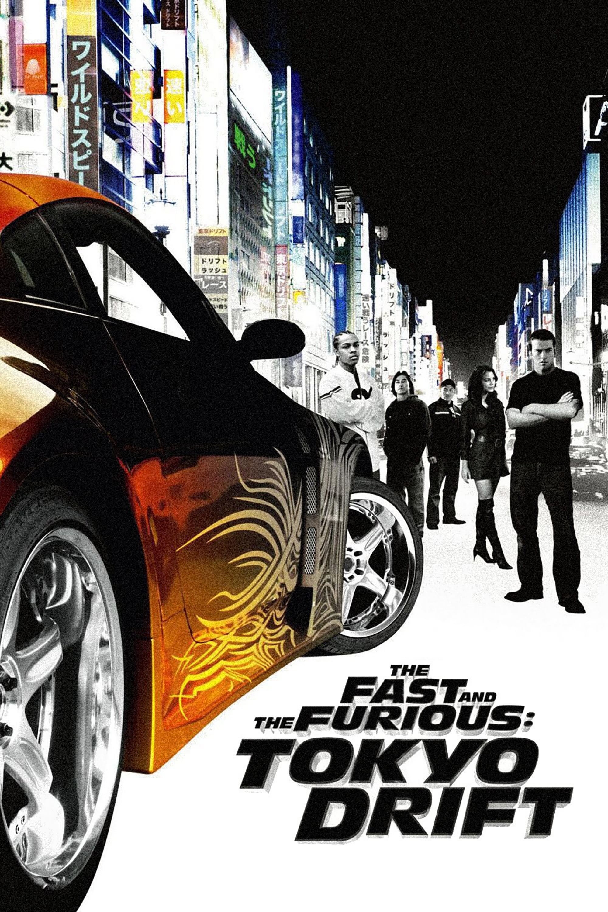 Poster de A TODO GAS: TOKYO RACE (A TODO GAS 3) en inglés