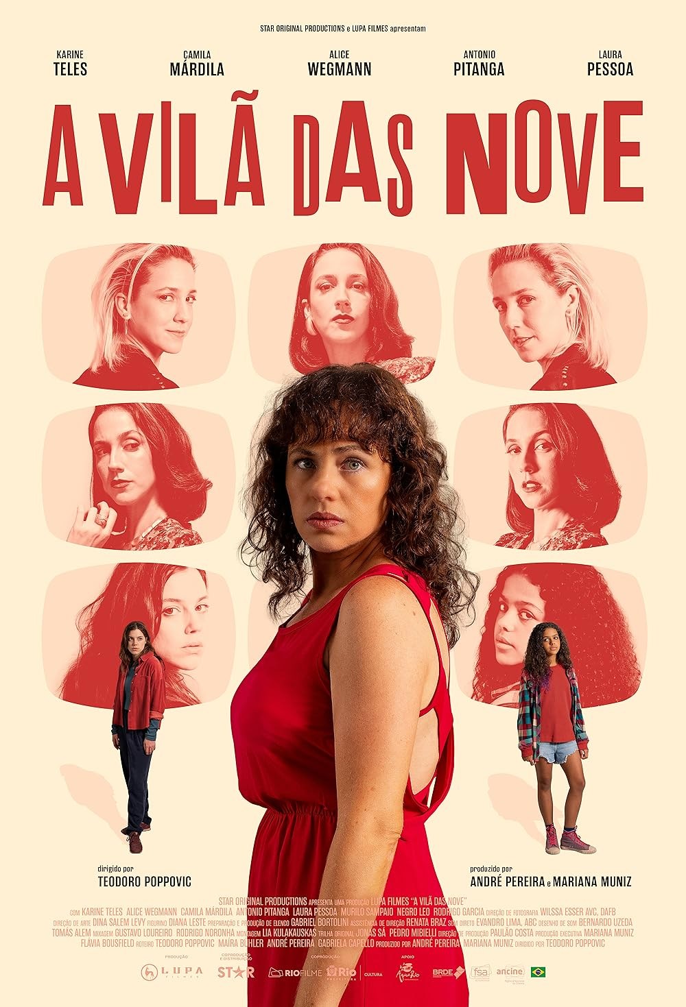 Poster de A VILÃ DAS NOVE