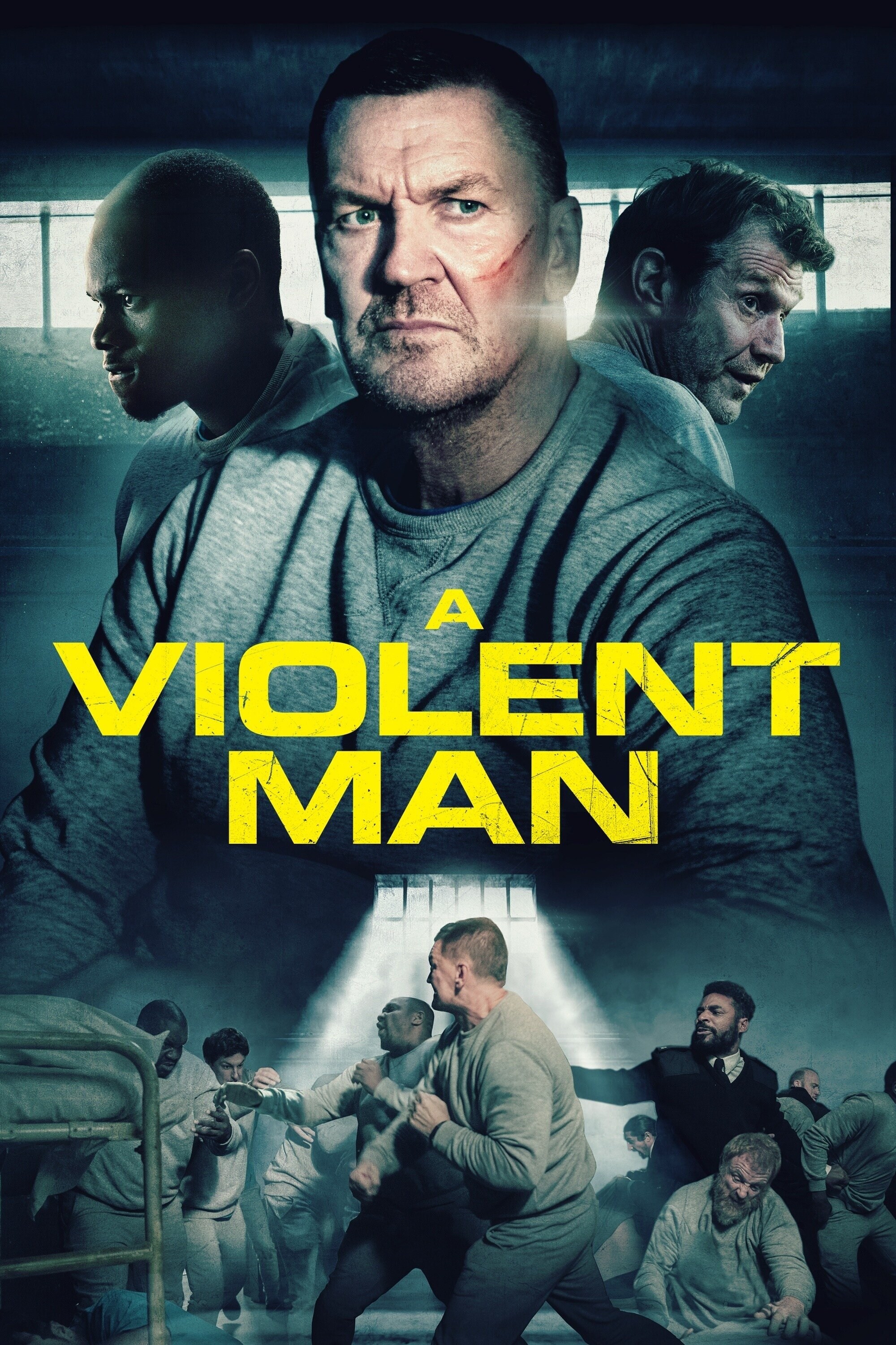 Poster de A VIOLENT MAN en inglés