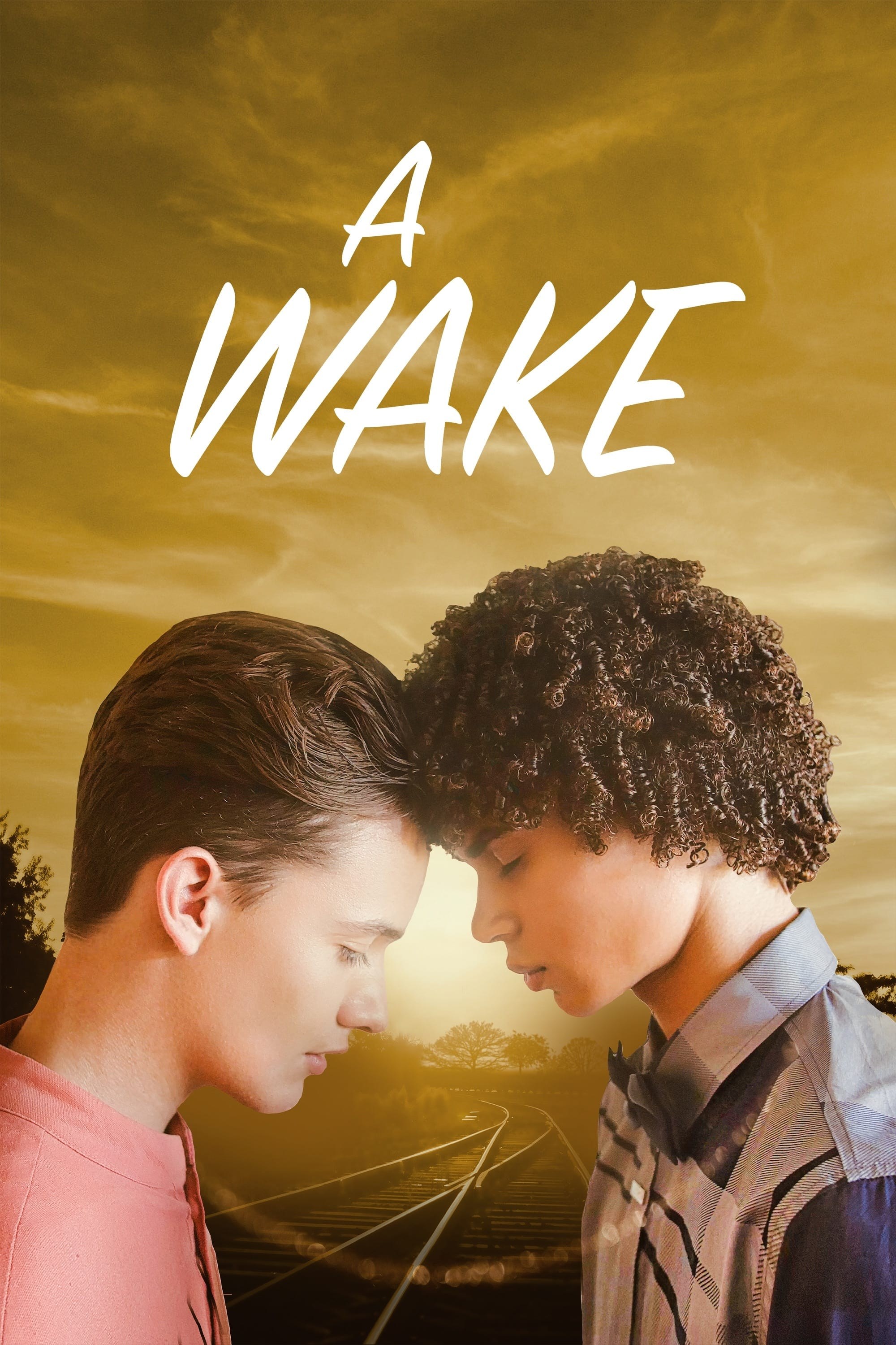 Poster de A WAKE en inglés