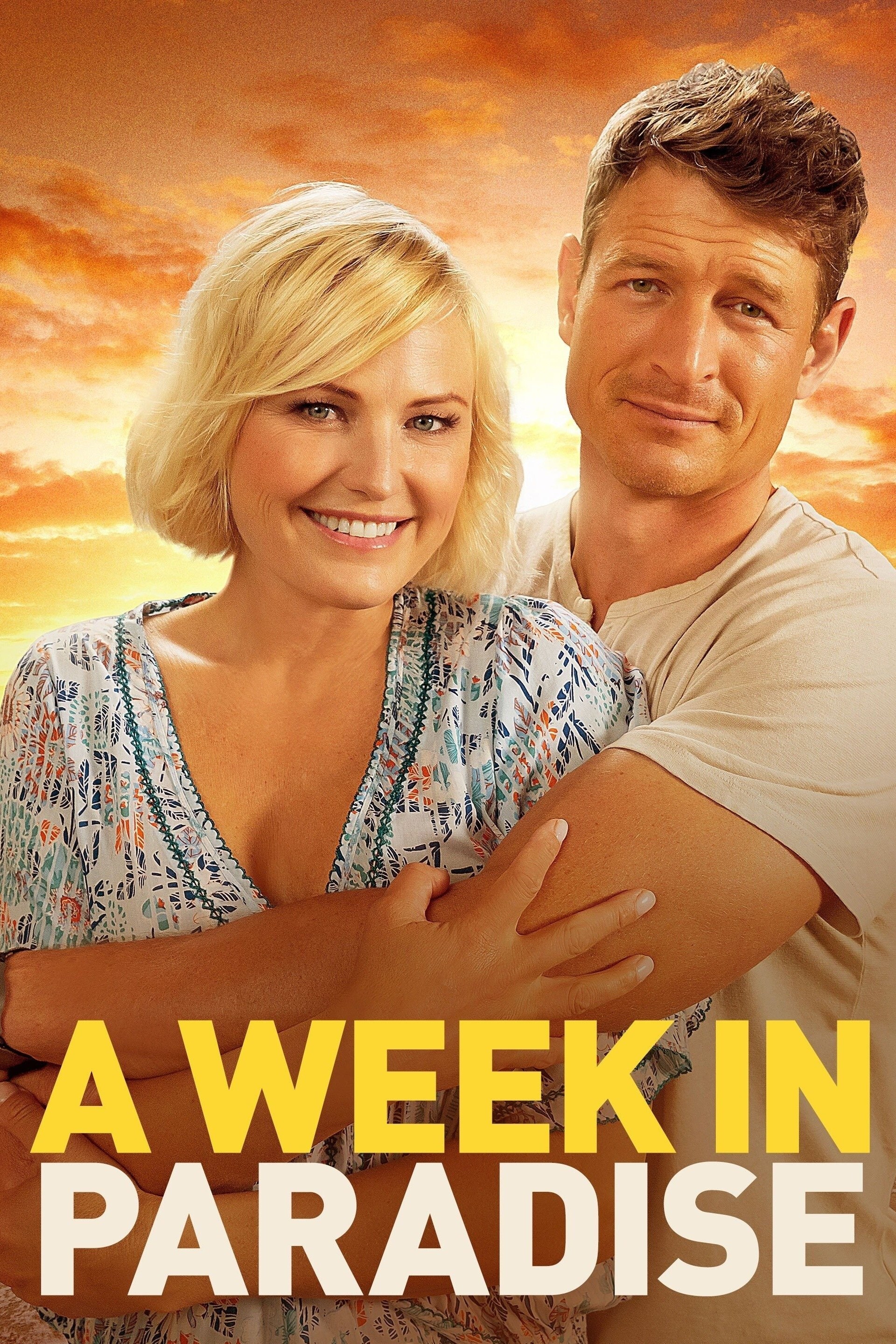 Poster de A WEEK IN PARADISE en inglés