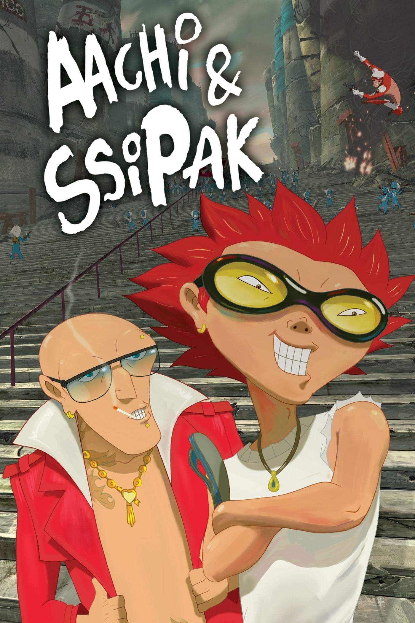 Poster de AACHI & SSIPAK en inglés