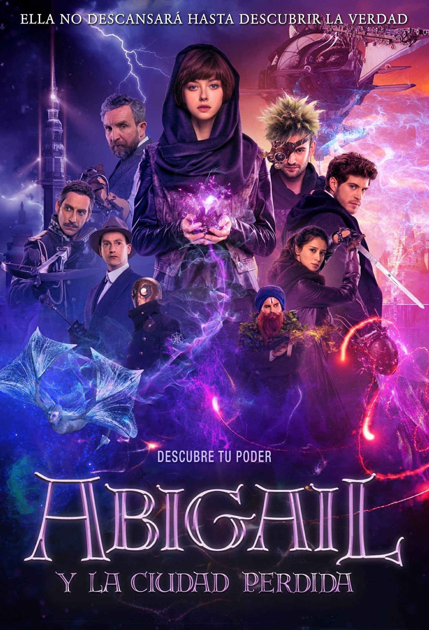 Poster de ABIGAIL Y LA CIUDAD PERDIDA en español