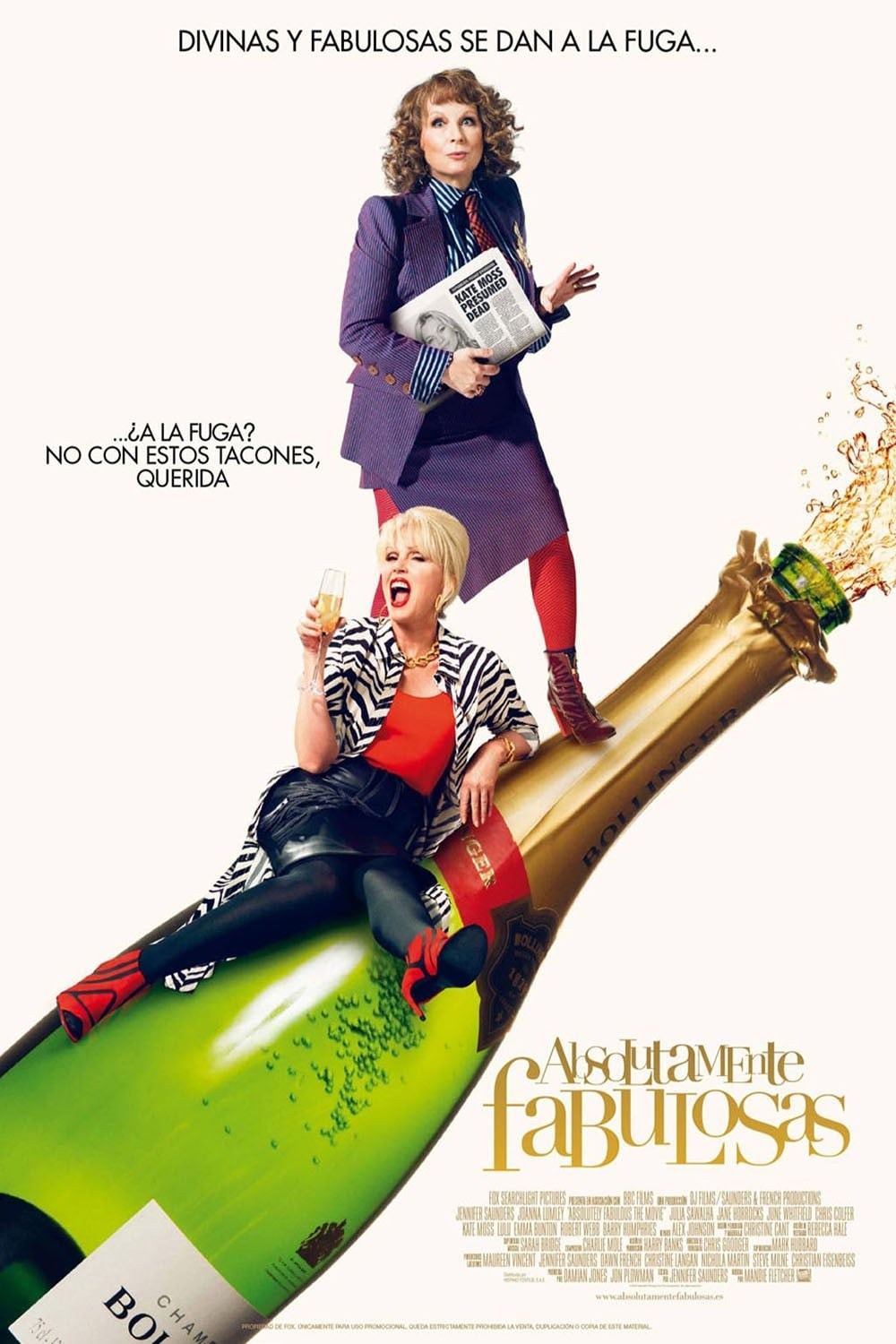 Poster de ABSOLUTAMENTE FABULOSAS en español