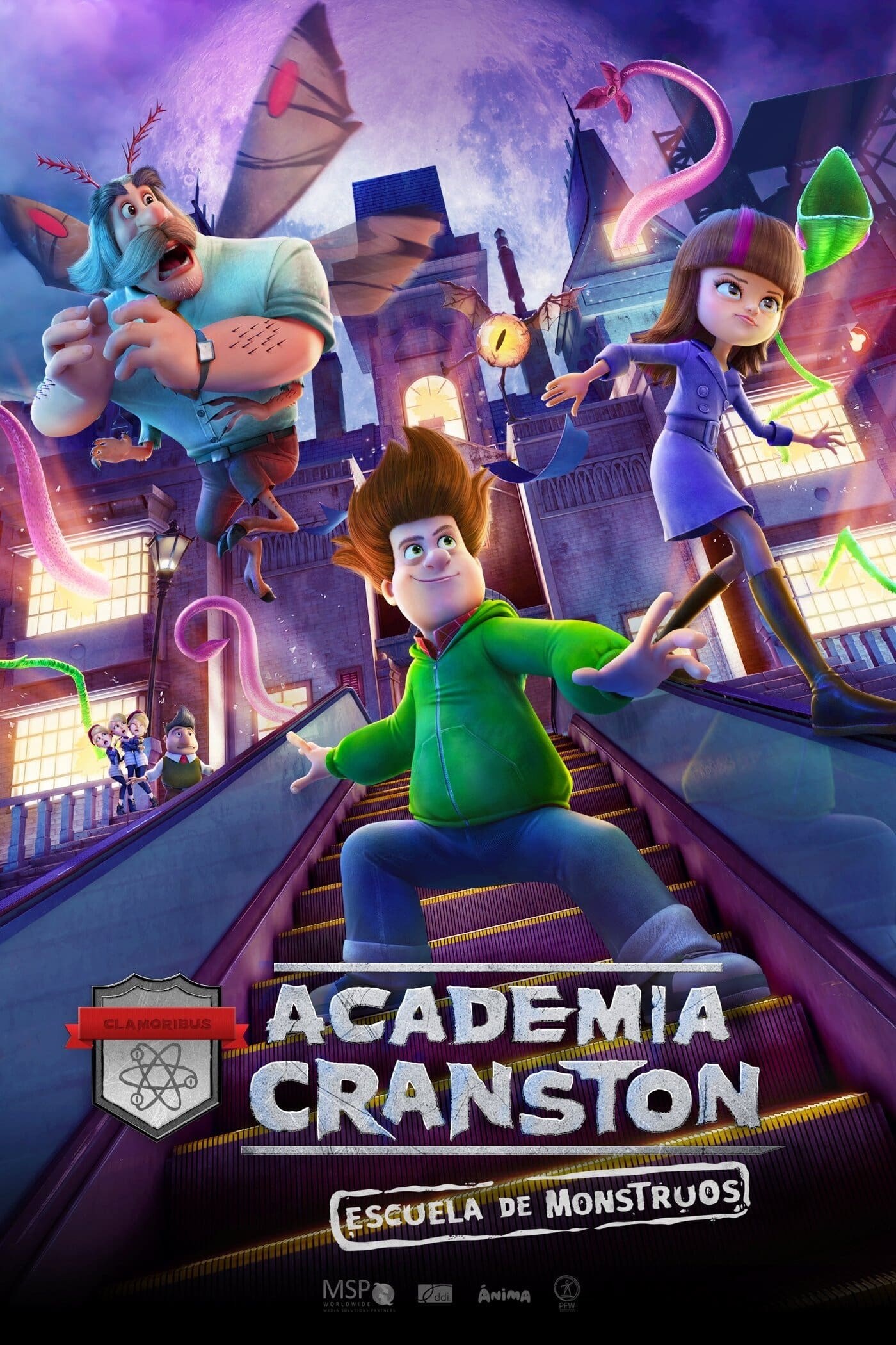 Poster de ACADEMIA CRANSTON: ESCUELA DE MONSTRUOS en español