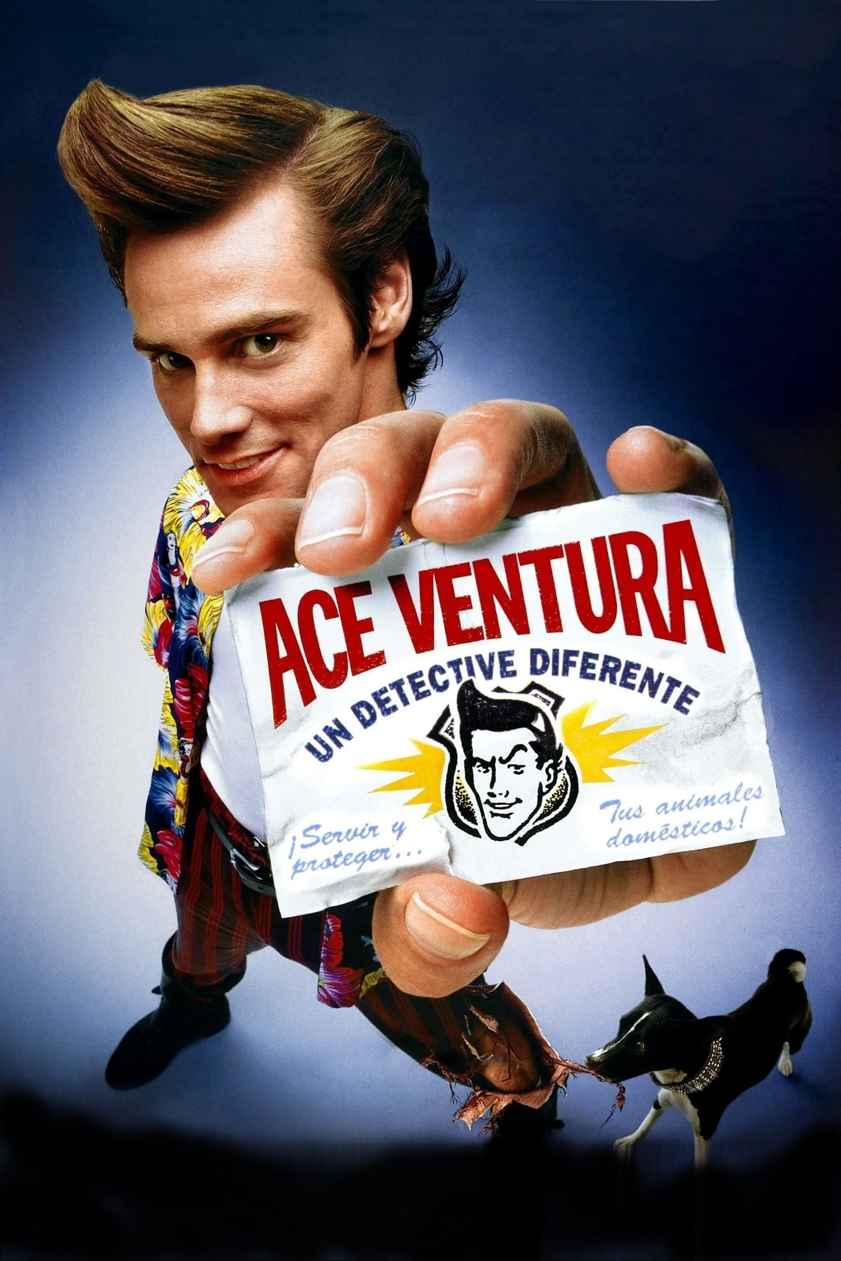 Poster de ACE VENTURA, UN DETECTIVE DIFERENTE en español