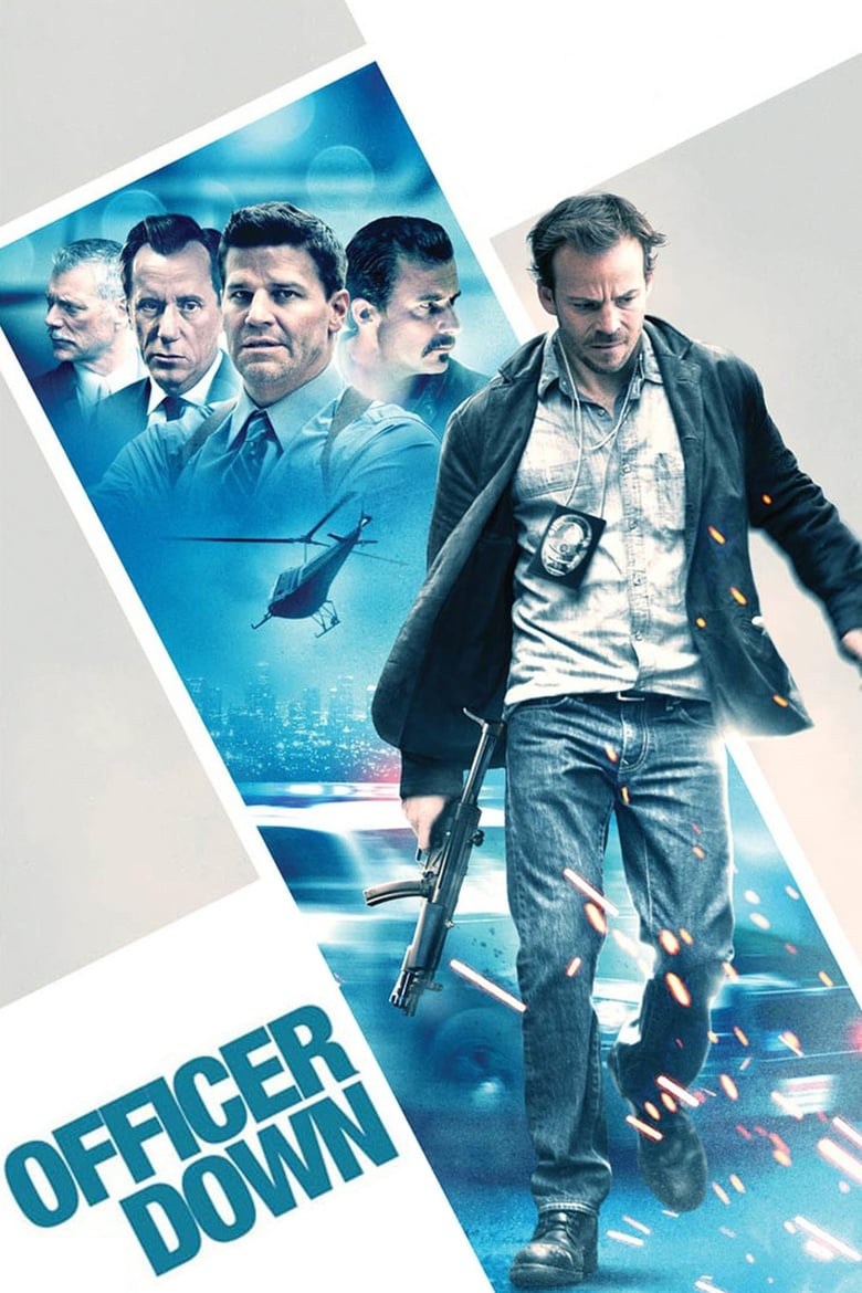 Poster de ACORRALADO (OFFICER DOWN) en español