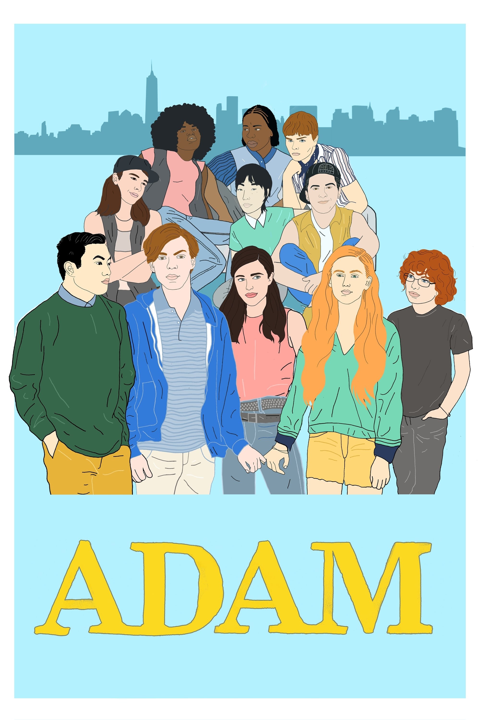 Poster de ADAM en inglés