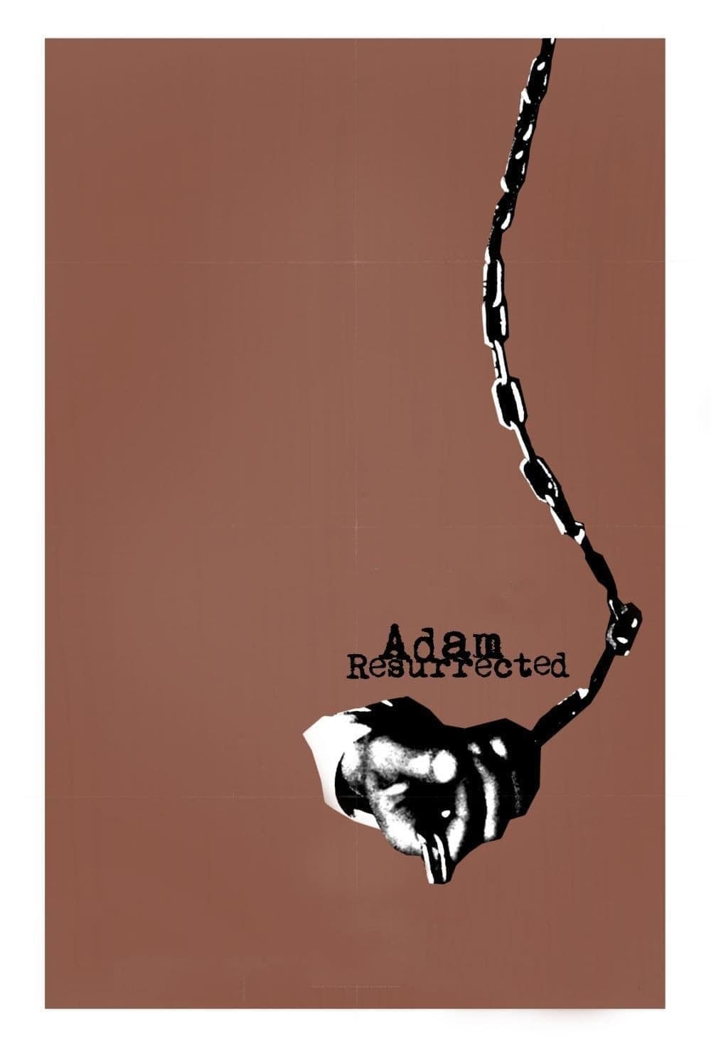 Poster de ADAM RESUCITADO en inglés