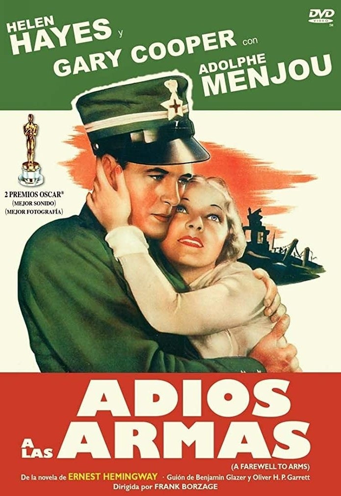 Poster de ADIÓS A LAS ARMAS en español
