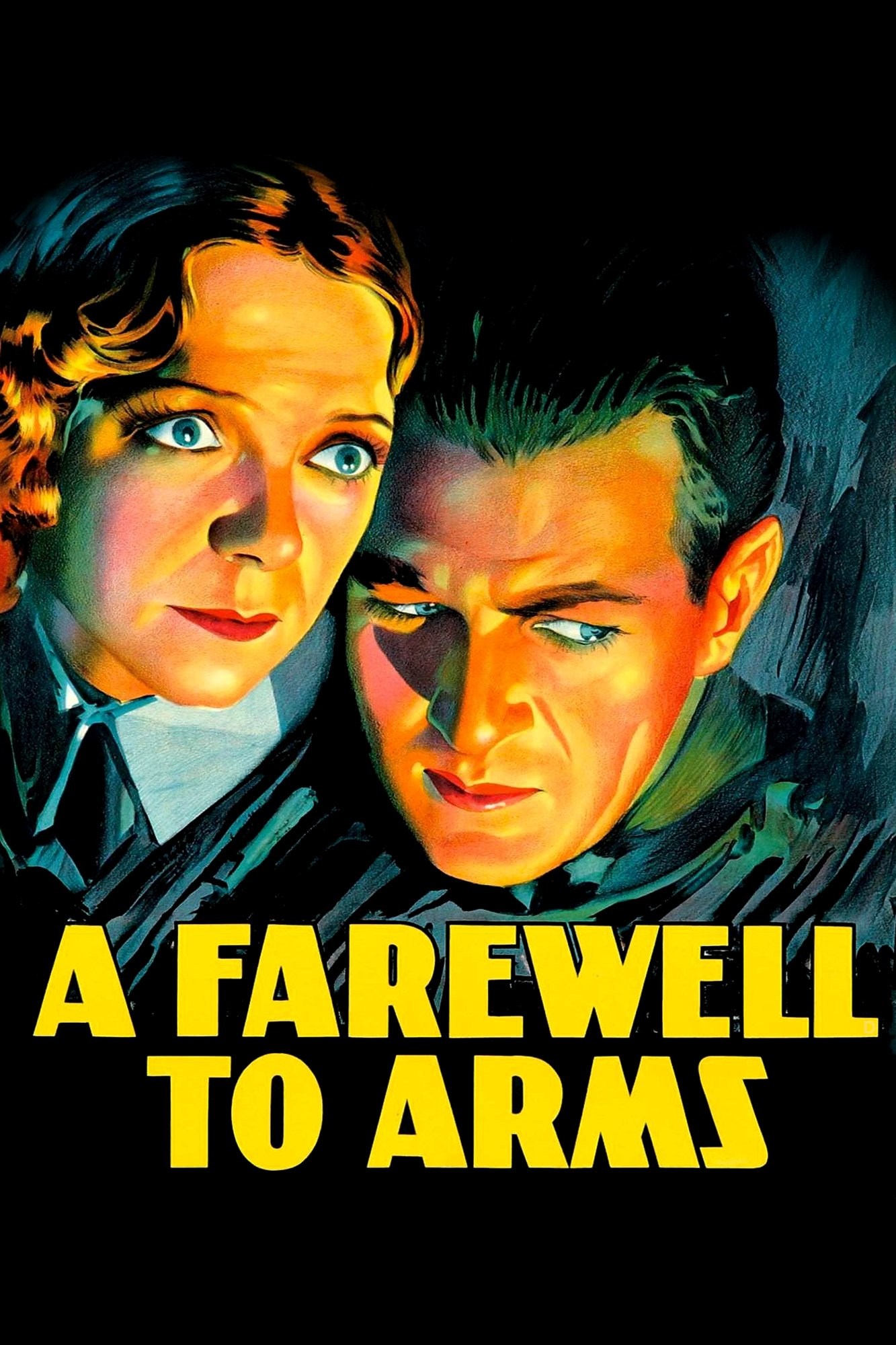 Poster de ADIÓS A LAS ARMAS en inglés