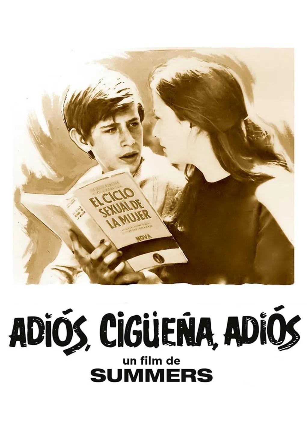 Poster de ADIÓS, CIGÜEÑA, ADIÓS en español