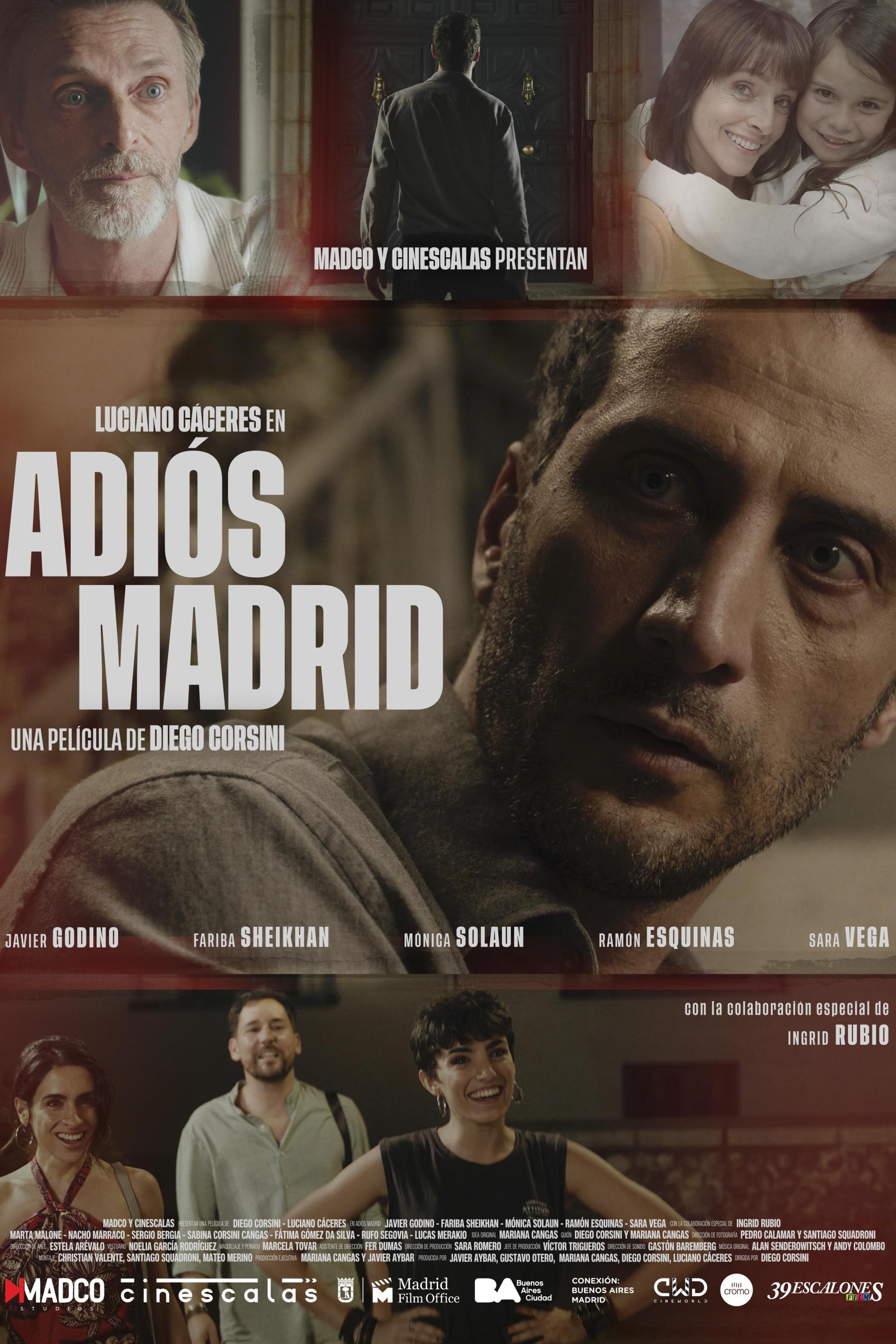 Poster de ADIÓS MADRID en español
