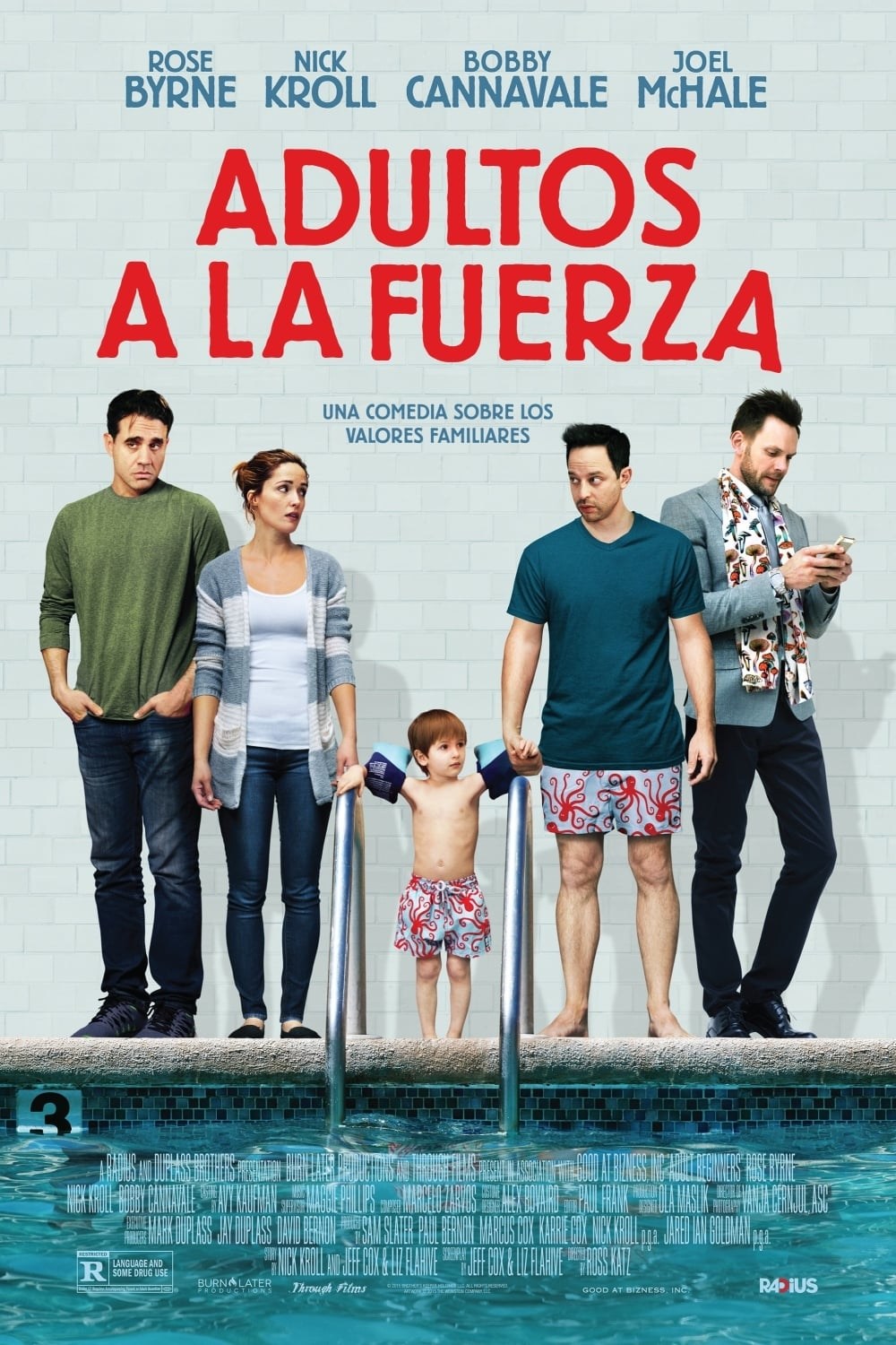 Poster de ADULTOS A LA FUERZA en español