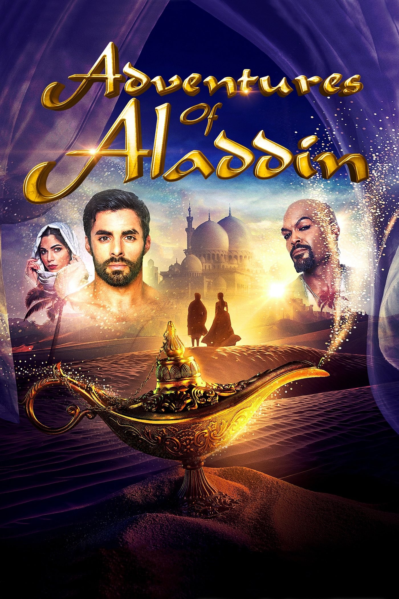 Poster de ADVENTURES OF ALADDIN en inglés