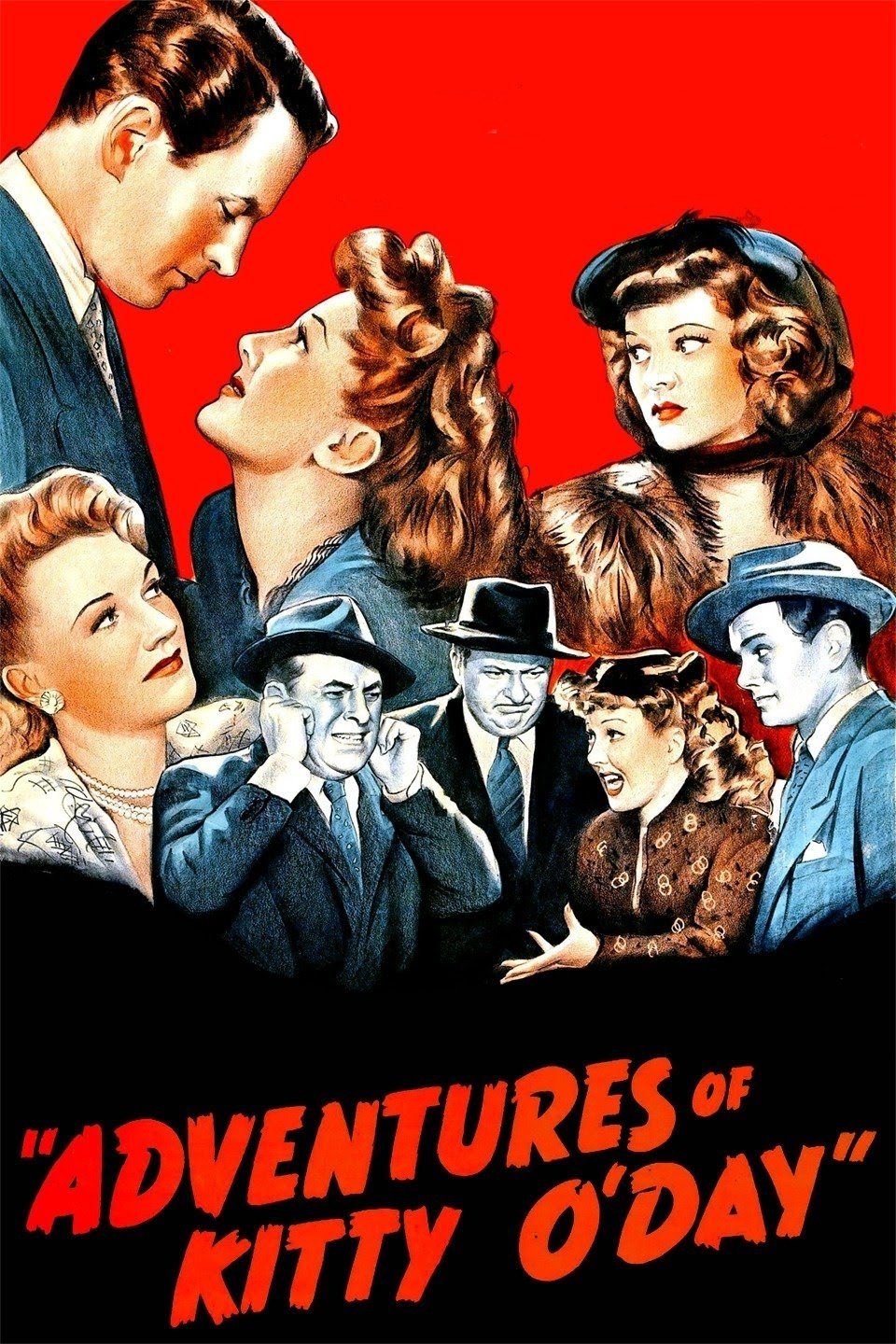 Poster de ADVENTURES OF KITTY O'DAY en inglés