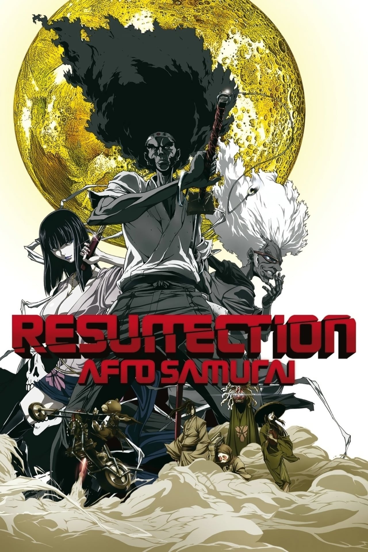 Poster de AFRO SAMURAI: RESURRECTION en inglés