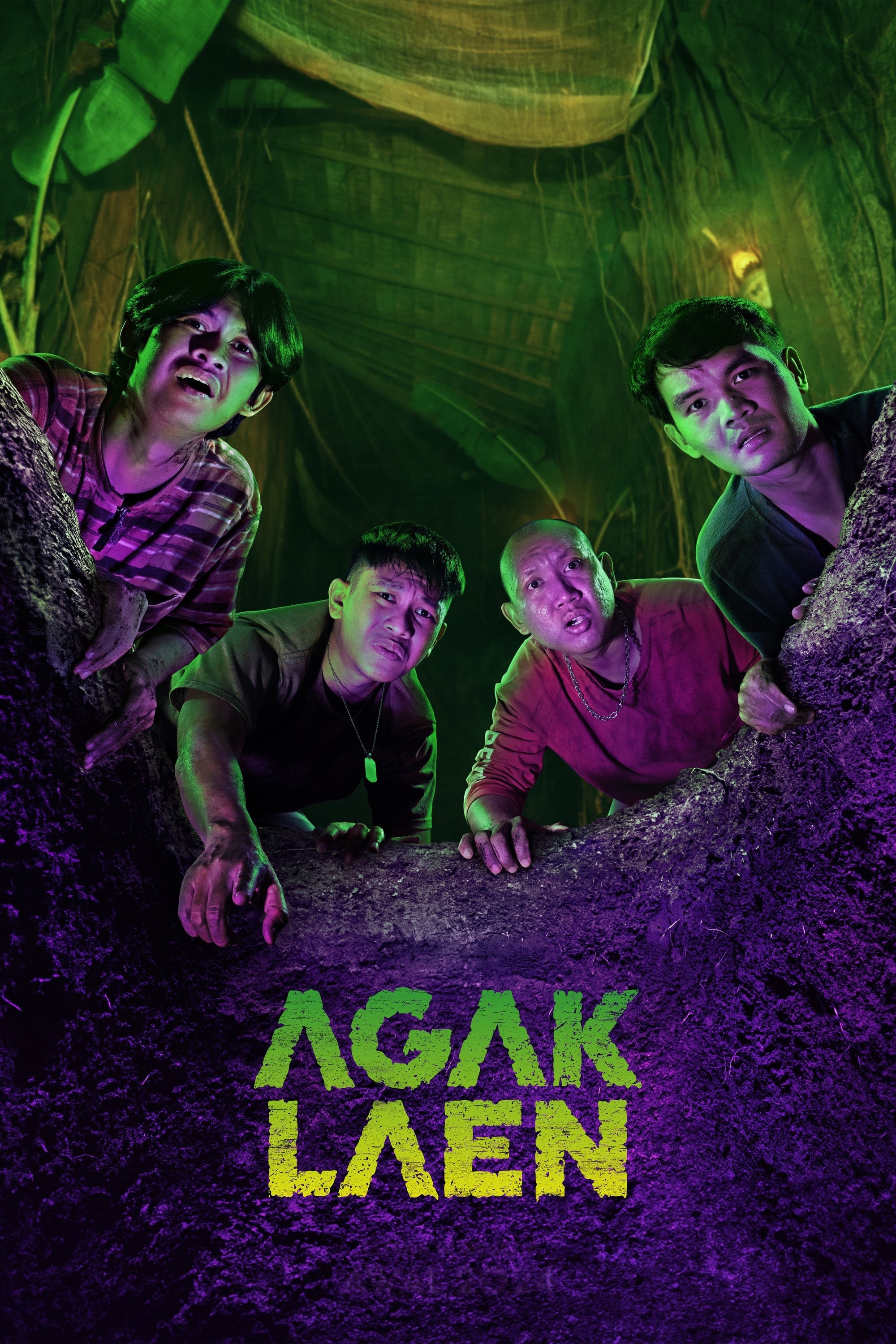 Poster de AGAK LAEN en inglés