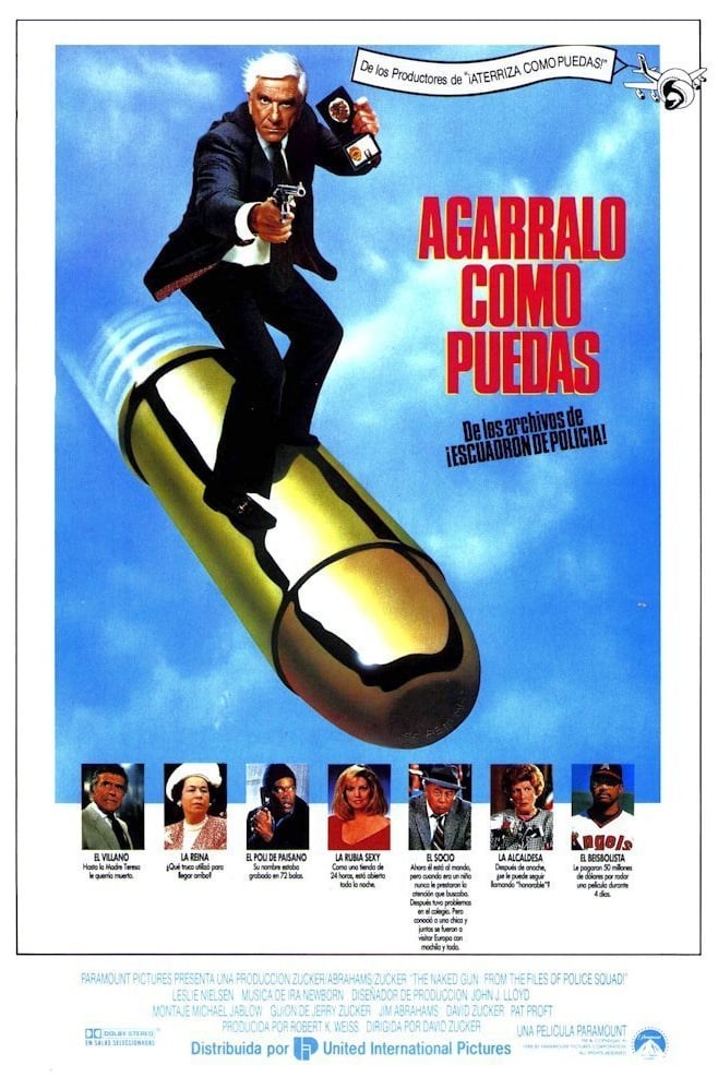 Poster de AGÁRRALO COMO PUEDAS en español