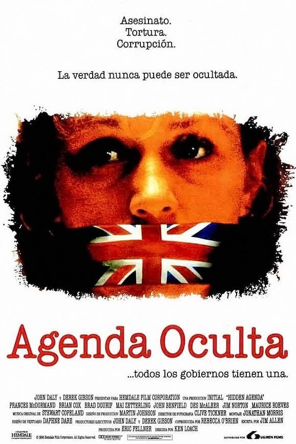 Poster de AGENDA OCULTA en español