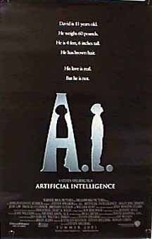 Poster de A.I. INTELIGENCIA ARTIFICIAL