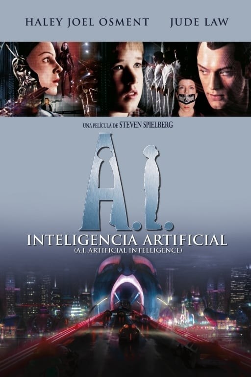 Poster de A.I. INTELIGENCIA ARTIFICIAL en español