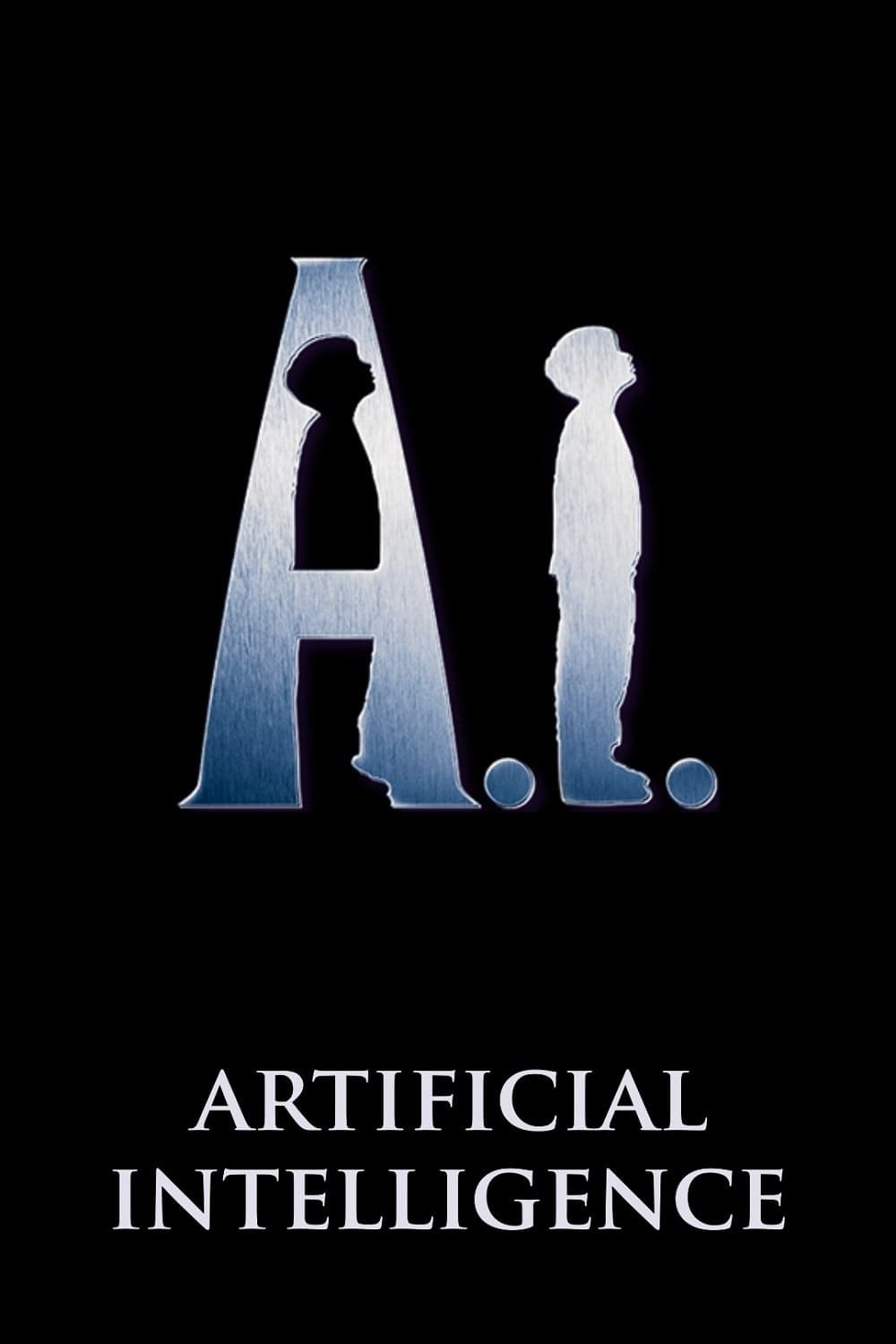 Poster de A.I. INTELIGENCIA ARTIFICIAL en inglés