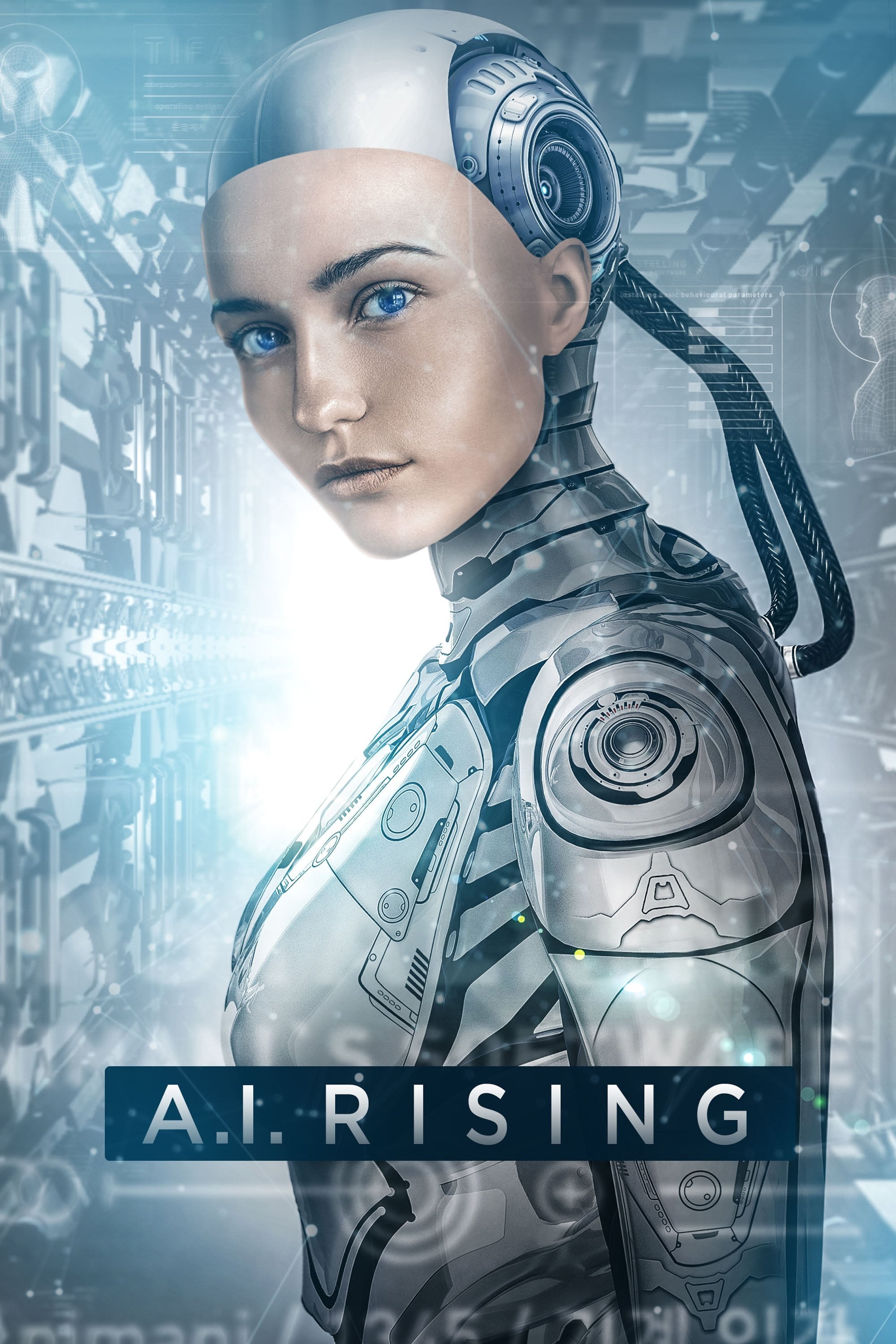 Poster de A.I. RISING en inglés
