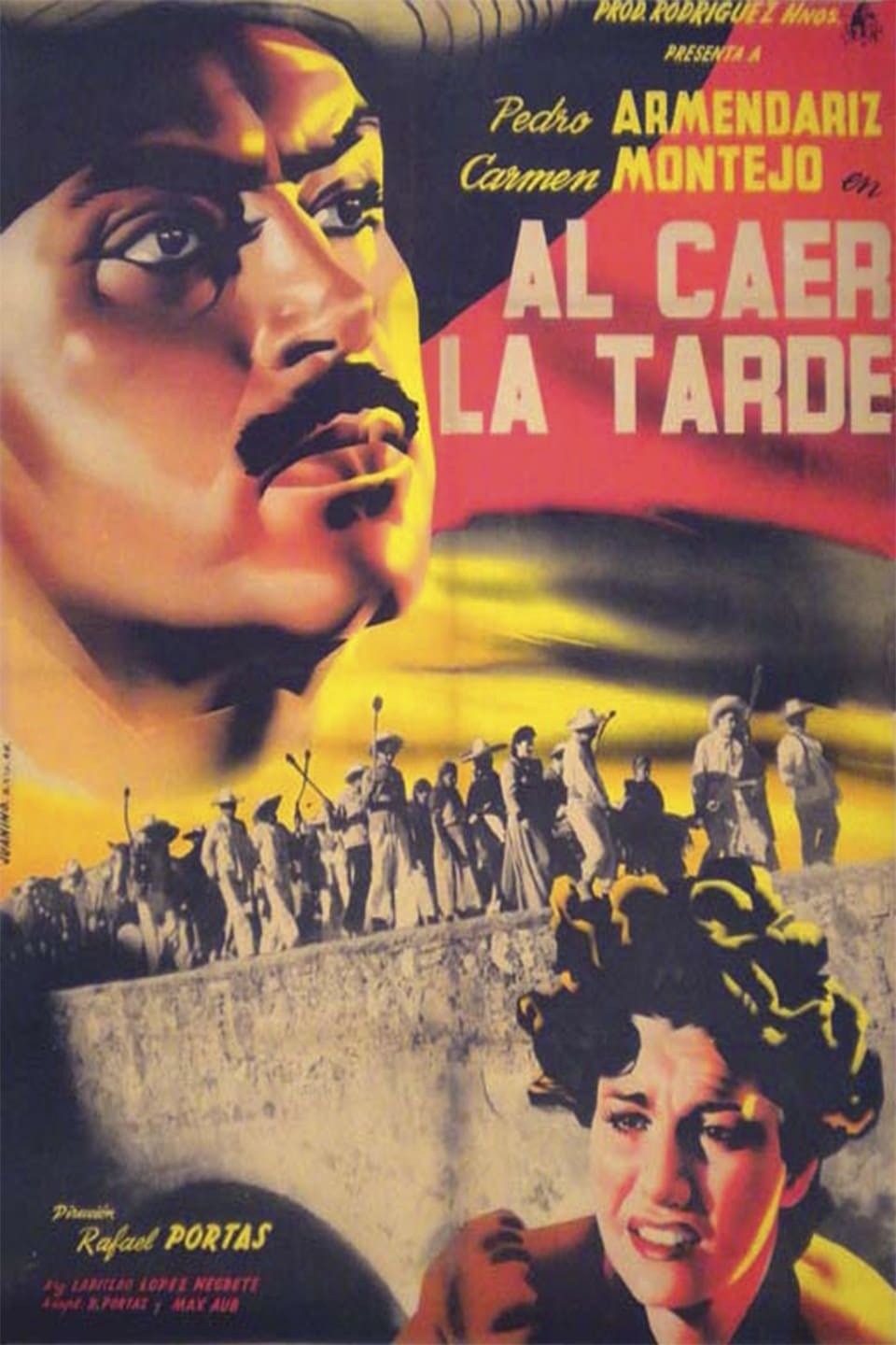 Poster de AL CAER LA TARDE en español