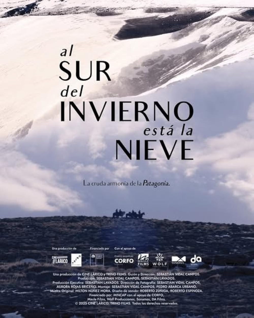 Poster de AL SUR DEL INVIERNO ESTÁ LA NIEVE