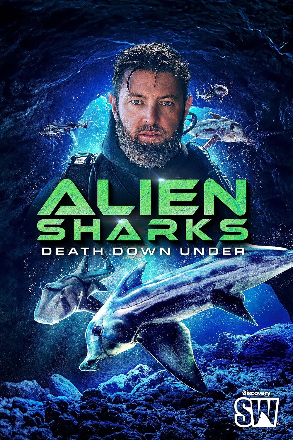 Poster de ALIEN SHARKS DEATH DOWN UNDER