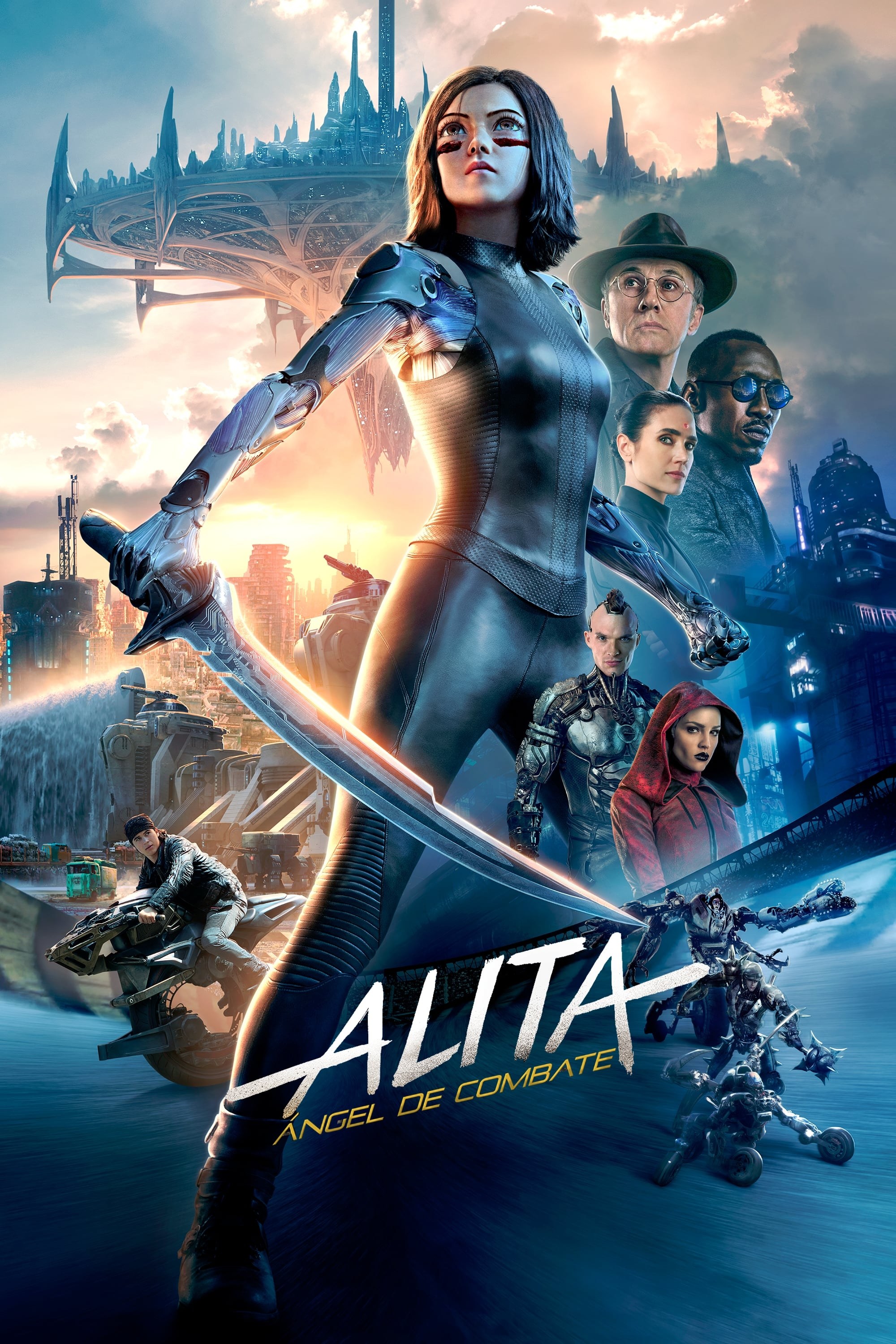 Poster de ALITA: ÁNGEL DE COMBATE en español